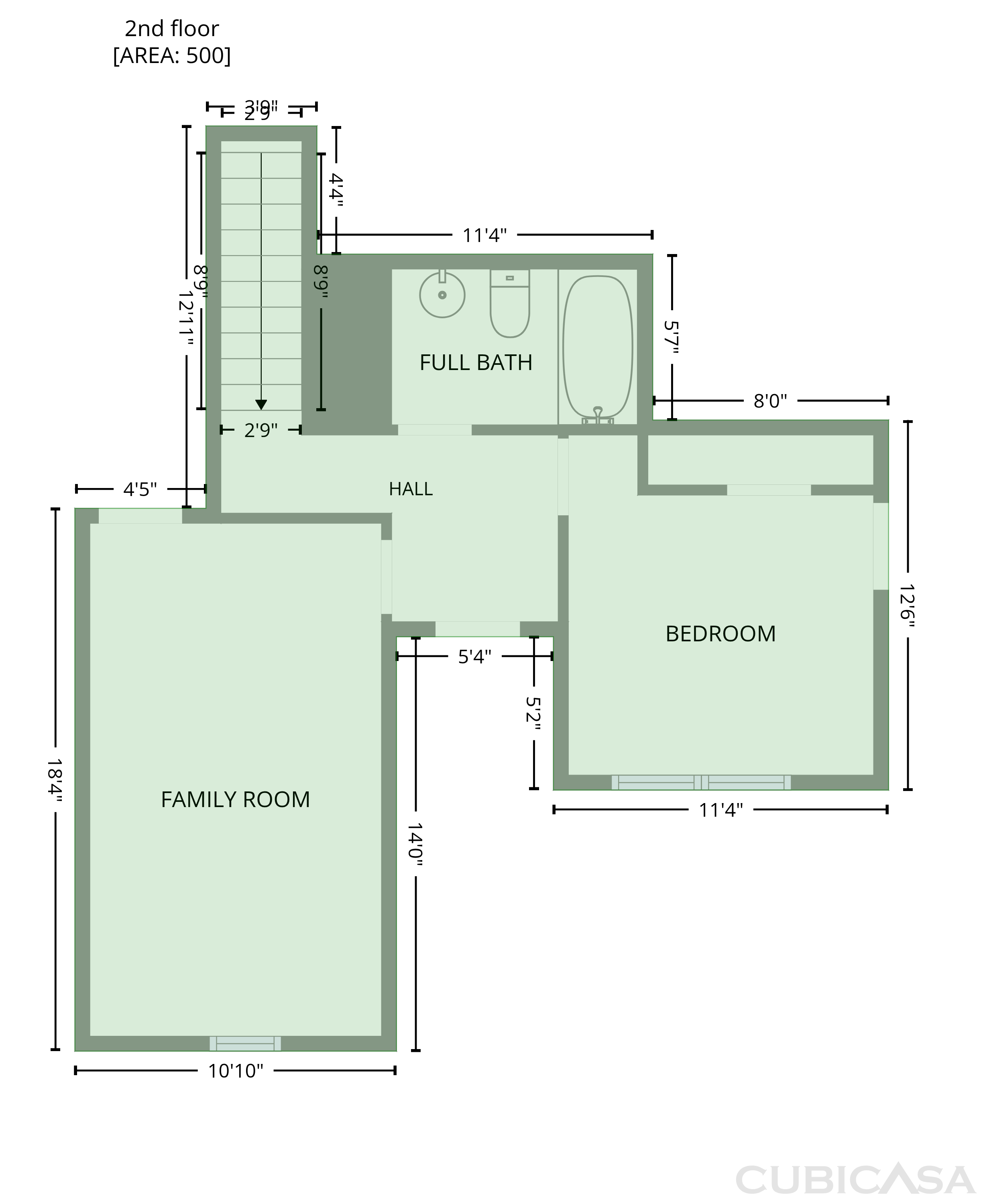 Third Floor of 1396 Bramlett Forest Ct, Lawrenceville, GA