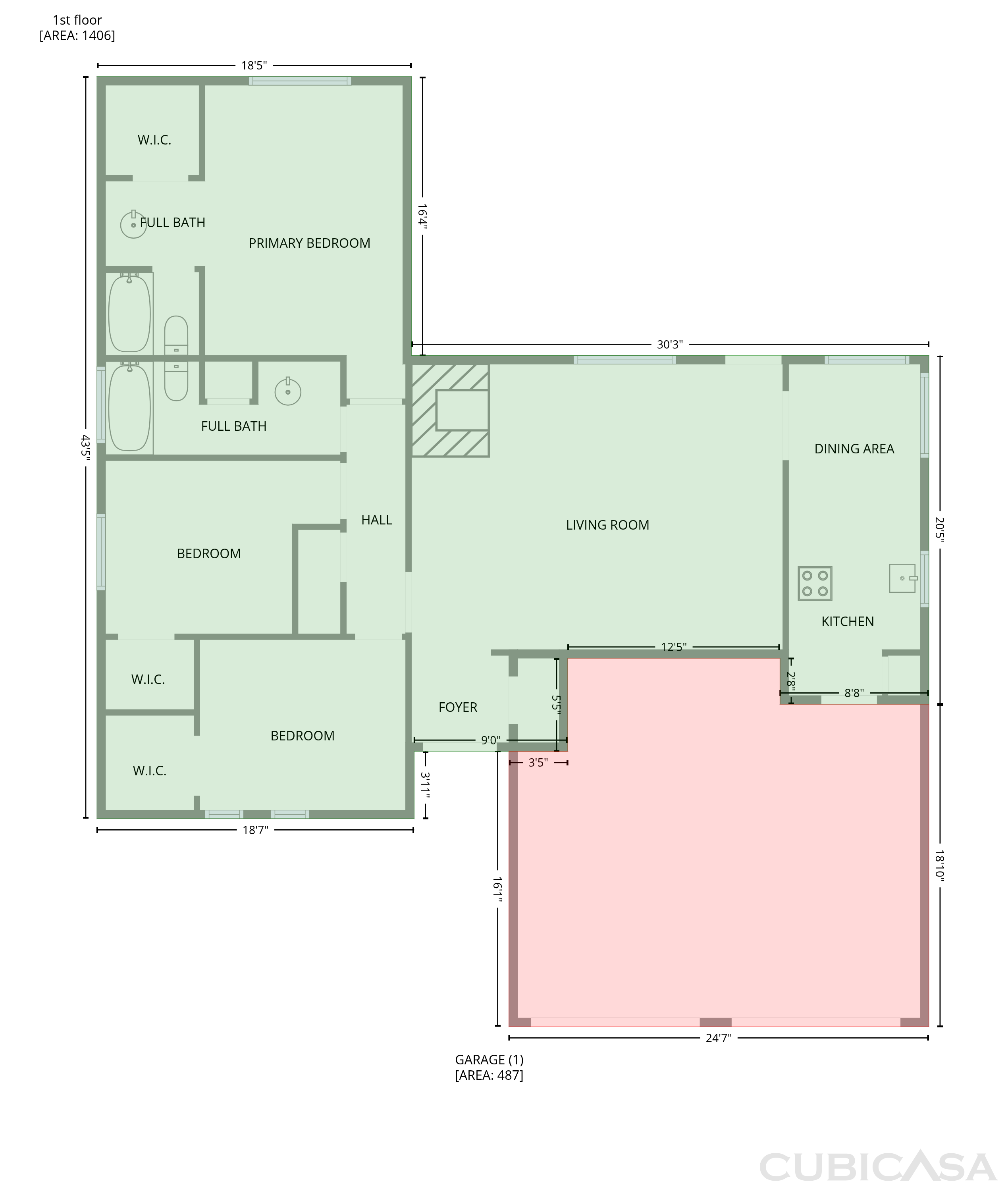 Main Floor of 23110 Pennsgrove Rd, Spring, TX