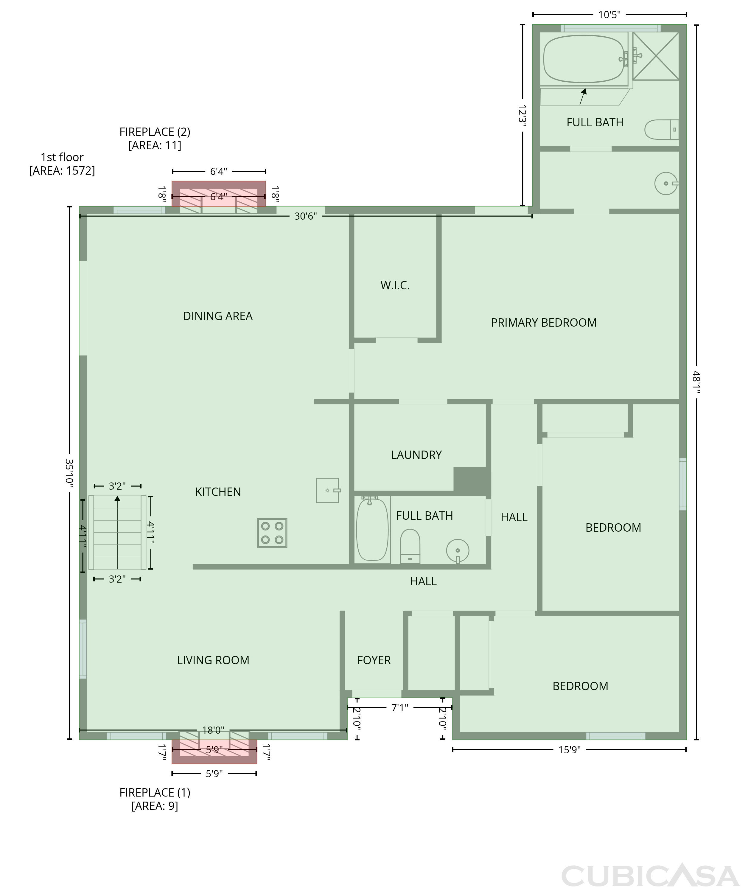 Main Floor of 1221 Dalraida Rd, Montgomery, AL
