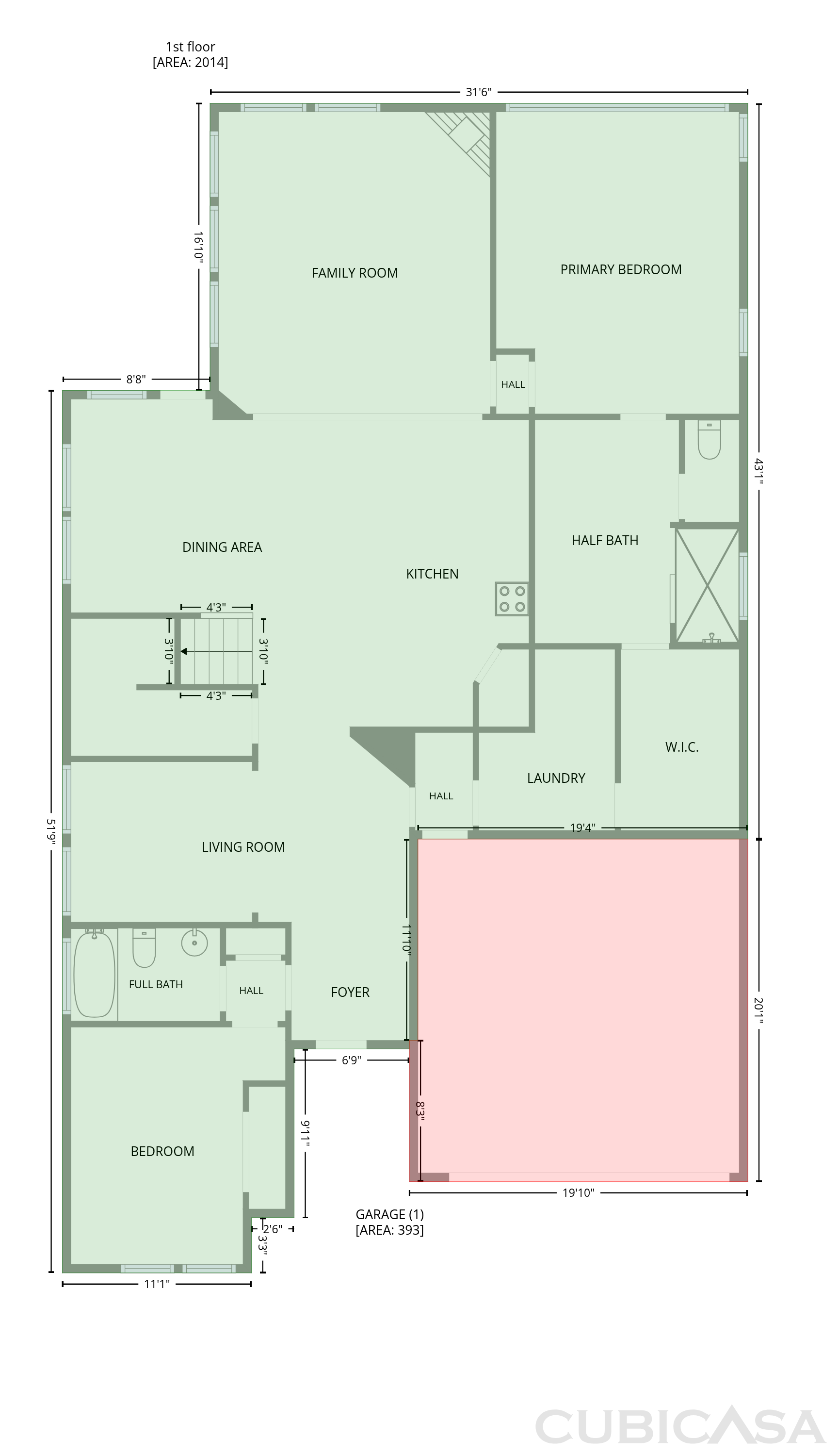 Main Floor of 1901 Crested Ridge Rd, Aledo, TX
