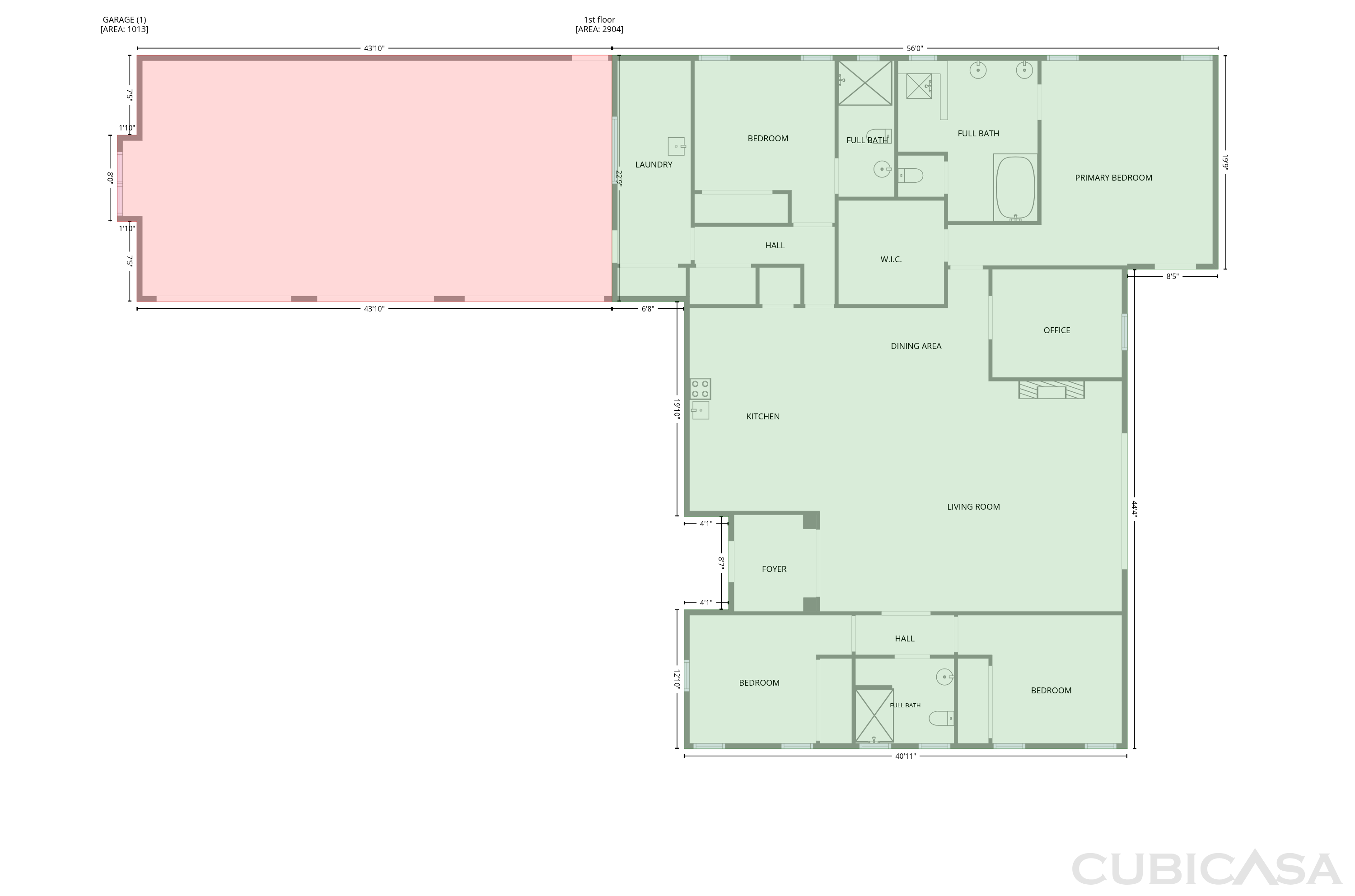 Main Floor of 20797 Racine St, Orlando, FL