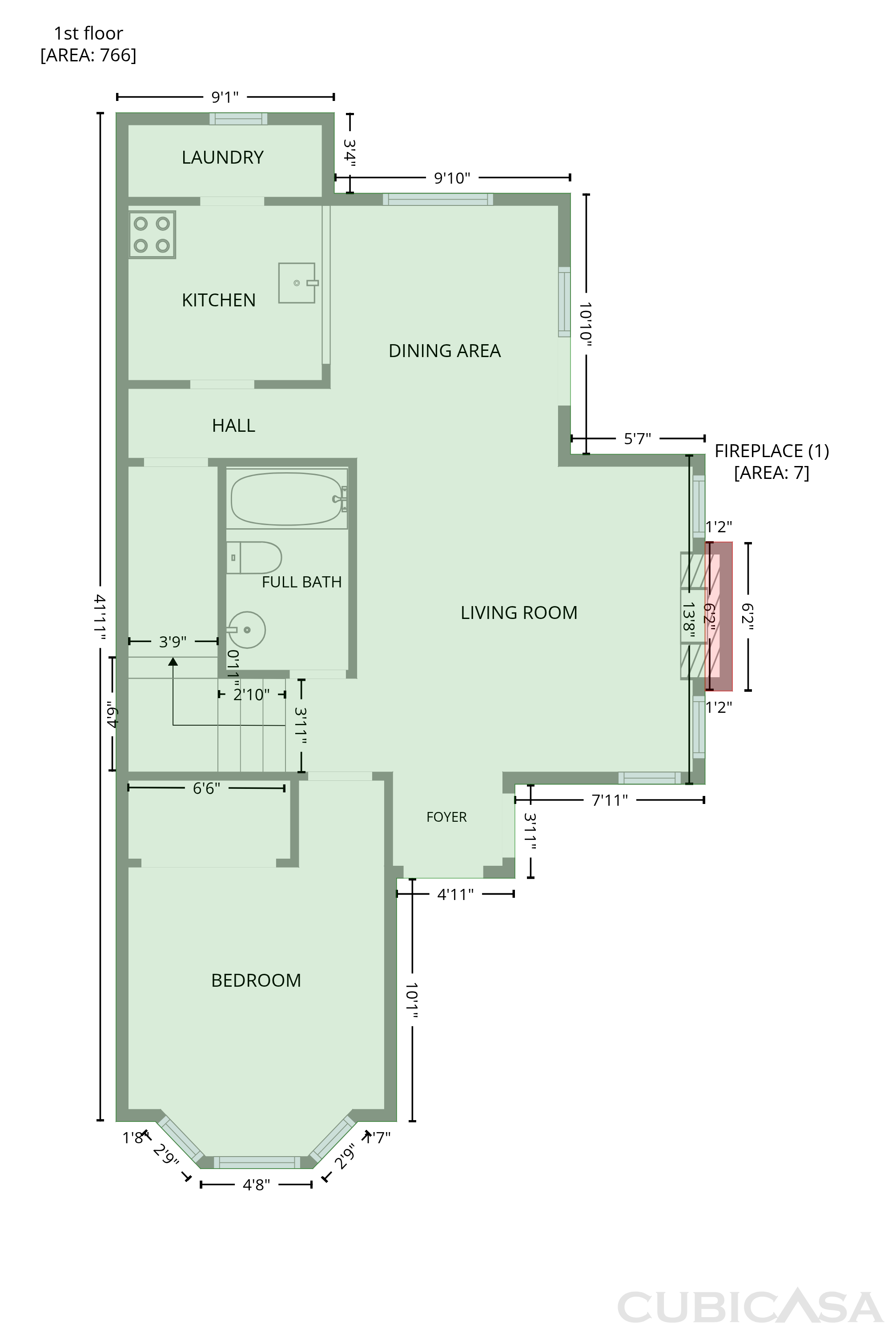 Main Floor of 832 Brockden Dr, Mesquite, TX