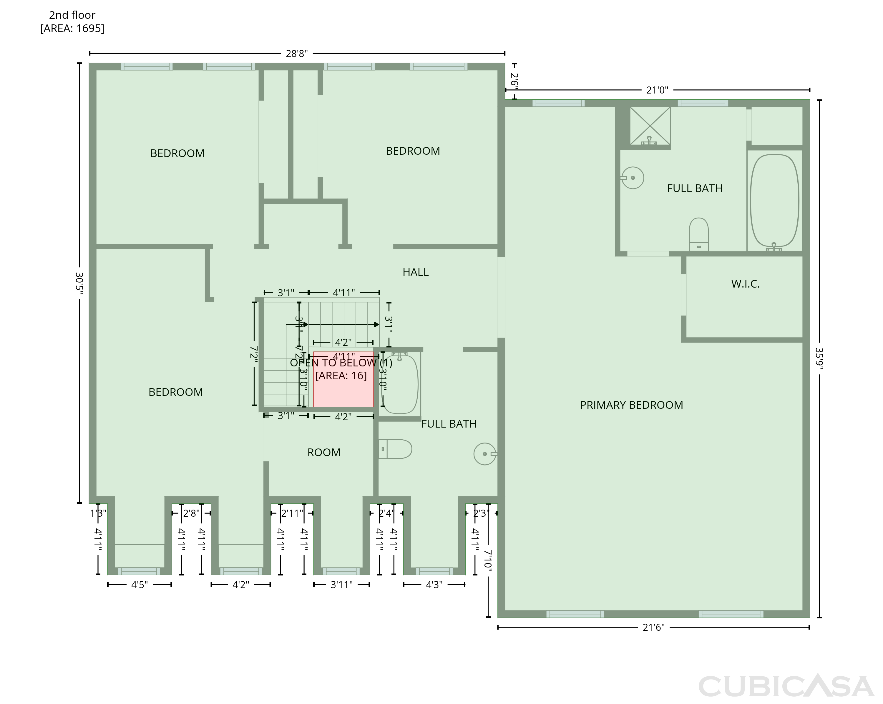 Third Floor of 15074 Barkwood Dr, Woodbridge, VA
