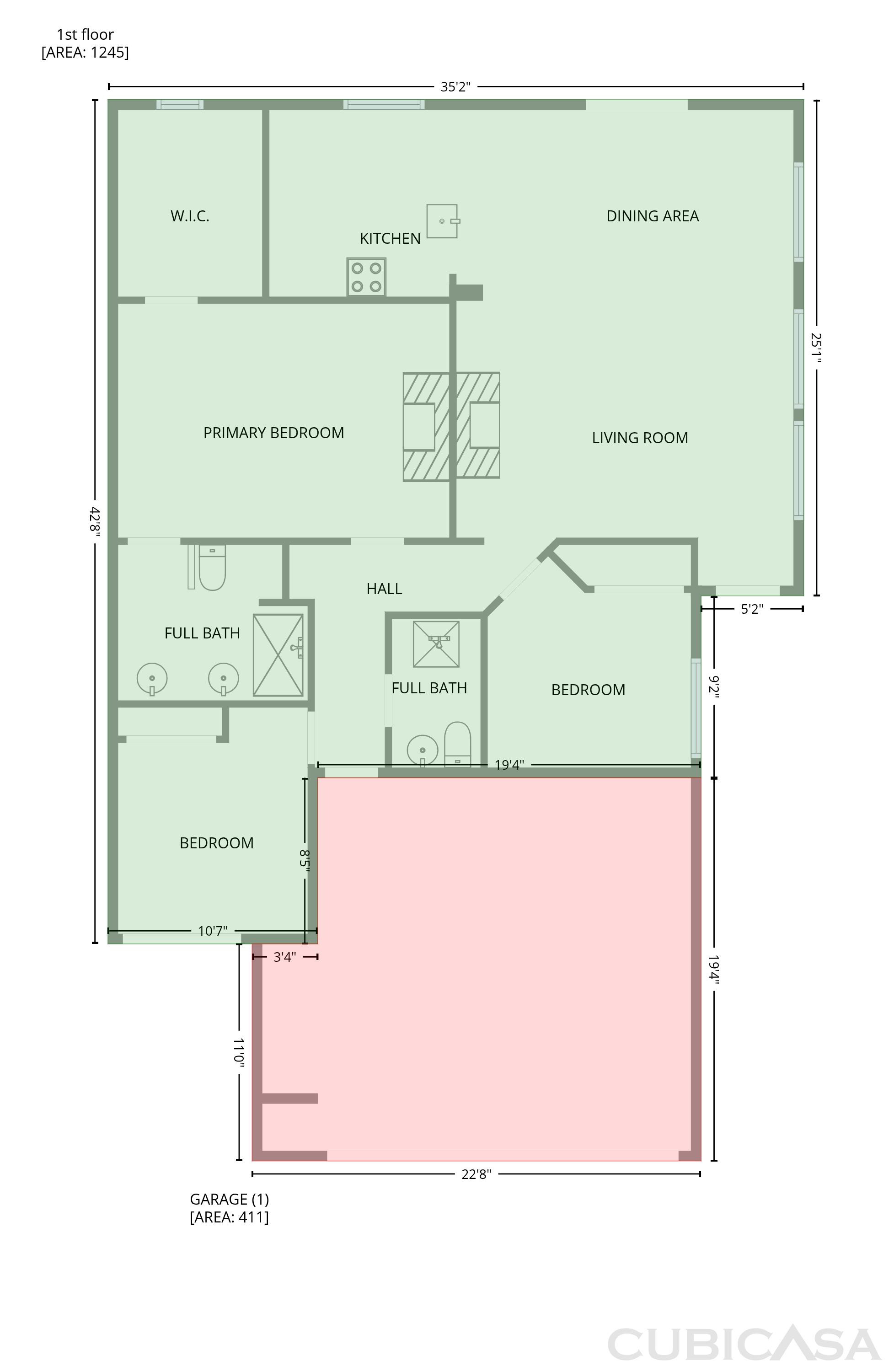 Main Floor of 18654 N 45th Ave, Glendale, AZ