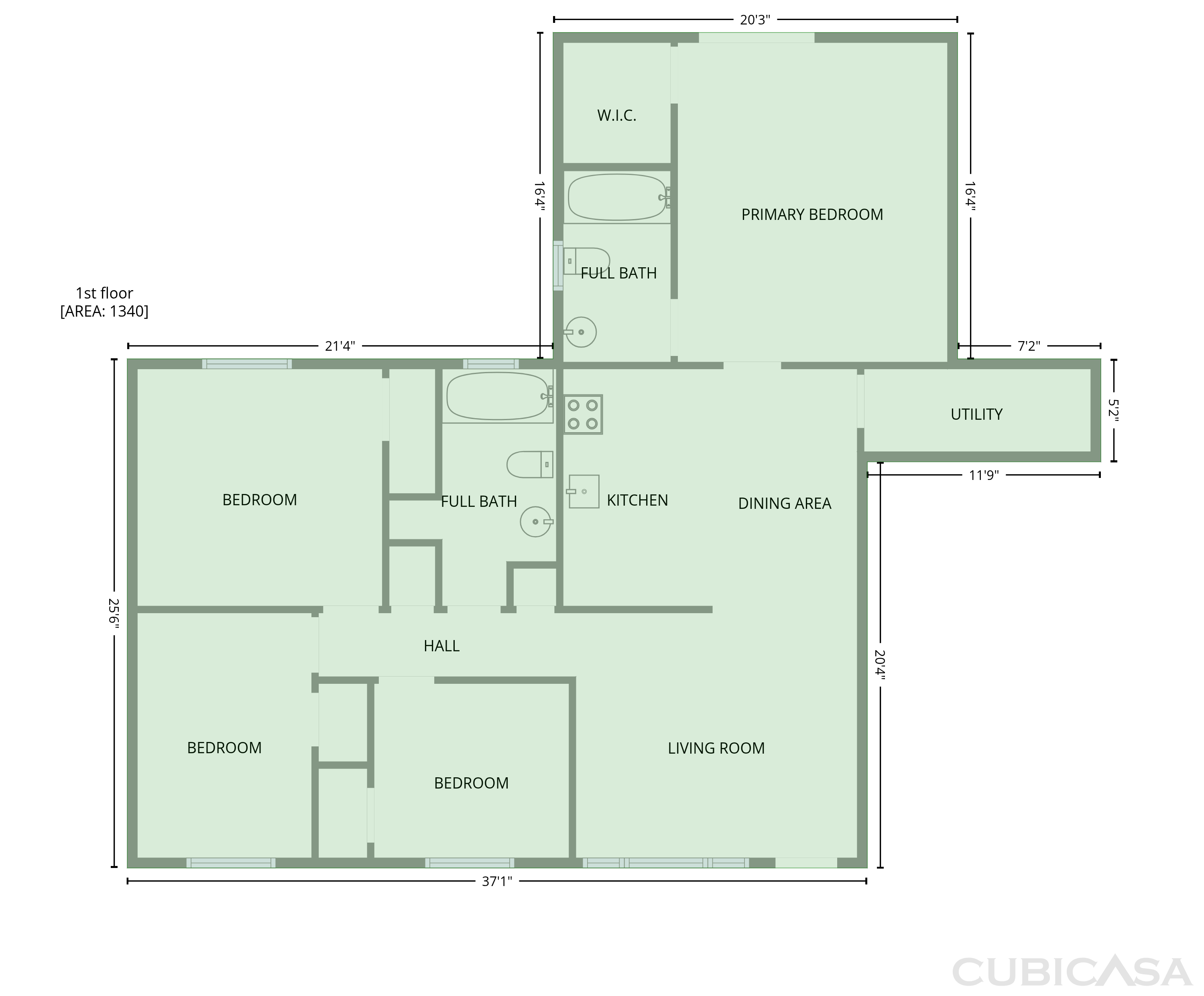 Main Floor of 802 W Tipton Dr, Tucson, AZ