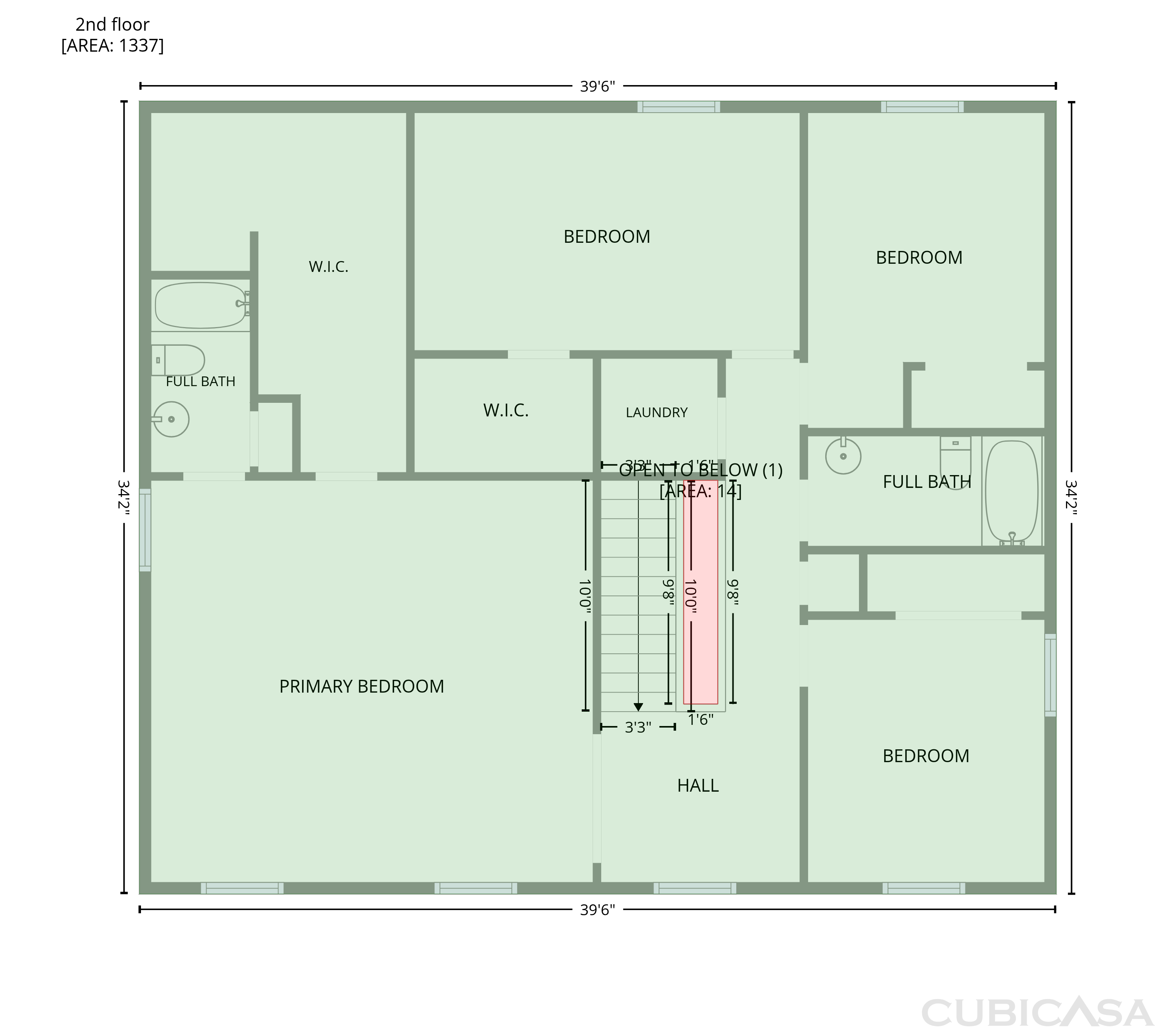 Second Floor of 2155 Watercourse St, Stockton, CA