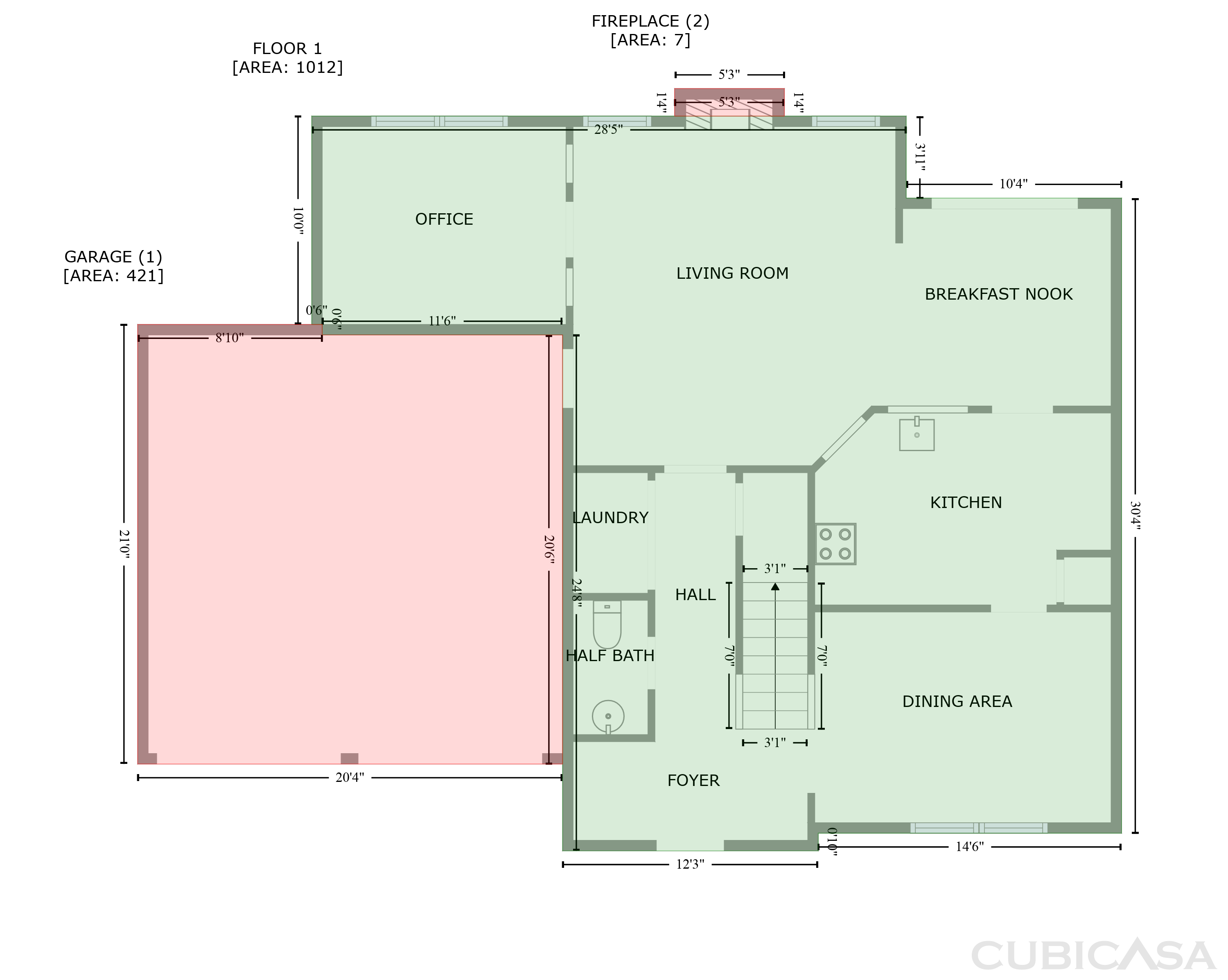 Main Floor of 752 Raindrops Rd, Gastonia, NC