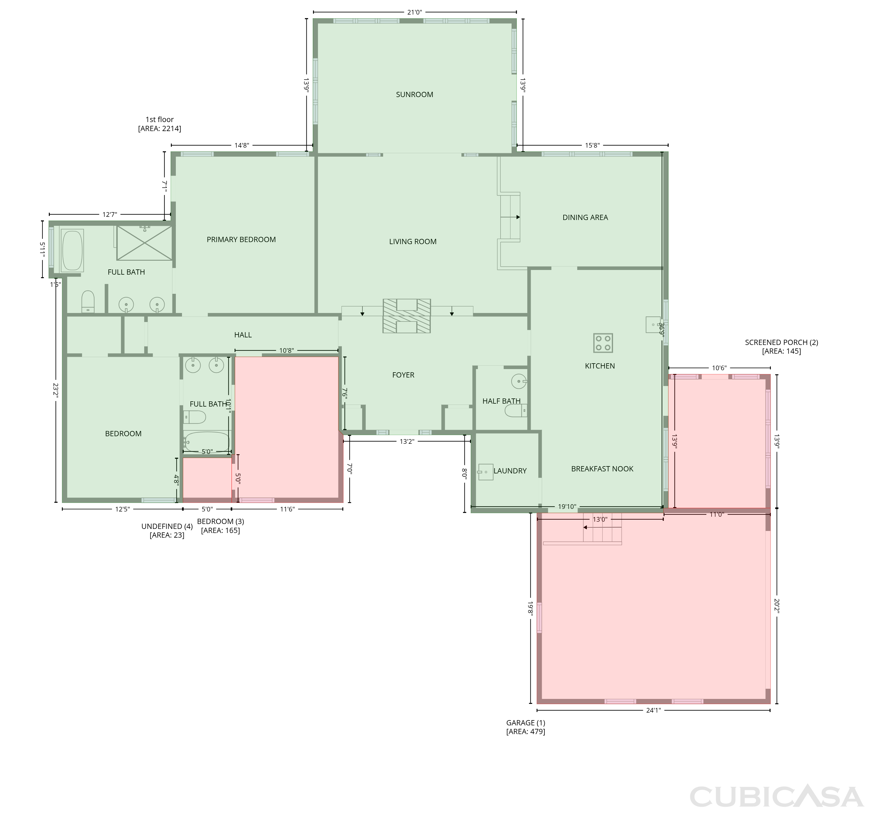 Main Floor of 6505 Boykin Spaniel Rd, Charlotte, NC