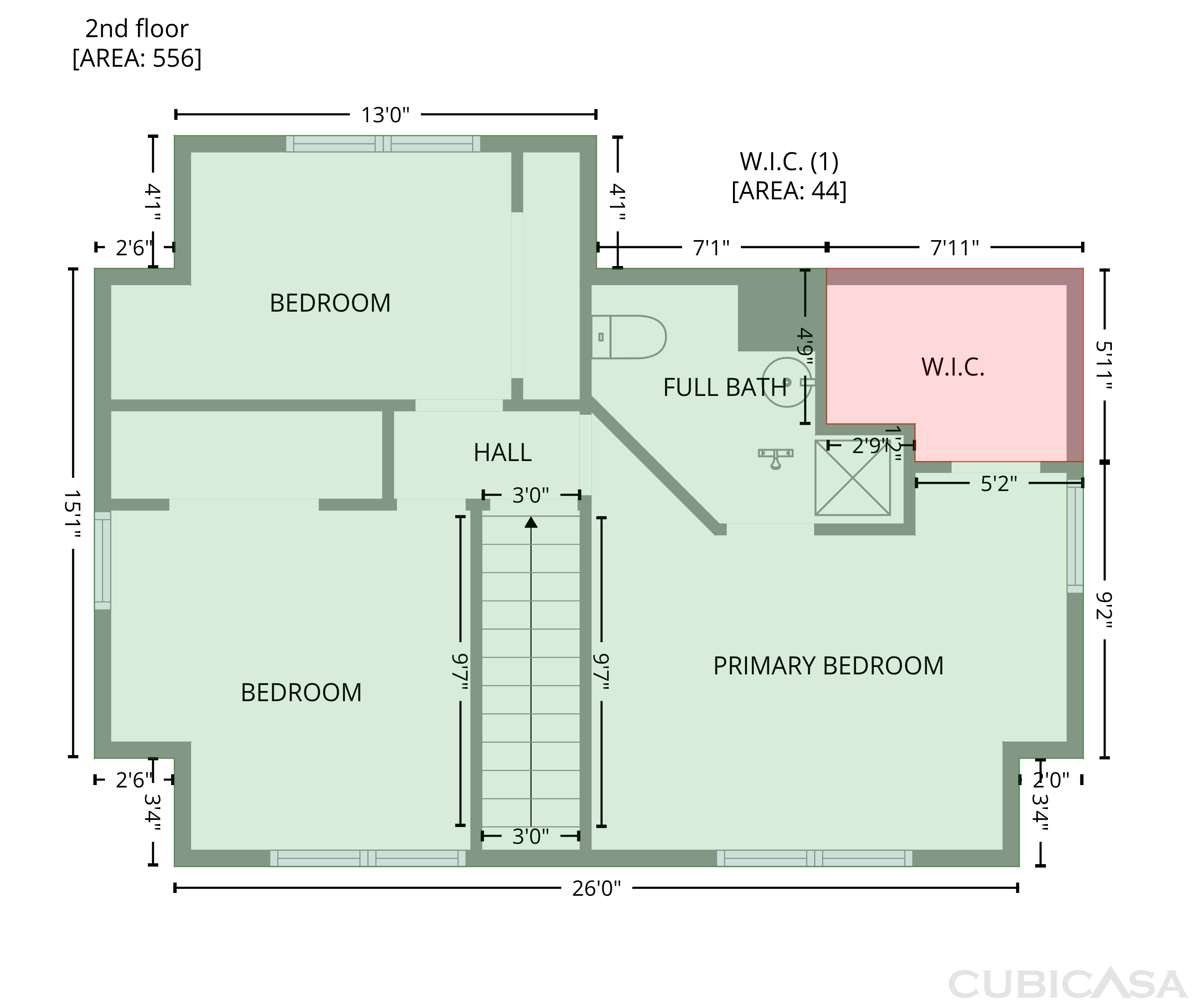 Third Floor of 128 Catherine Ave, Mahwah, NJ