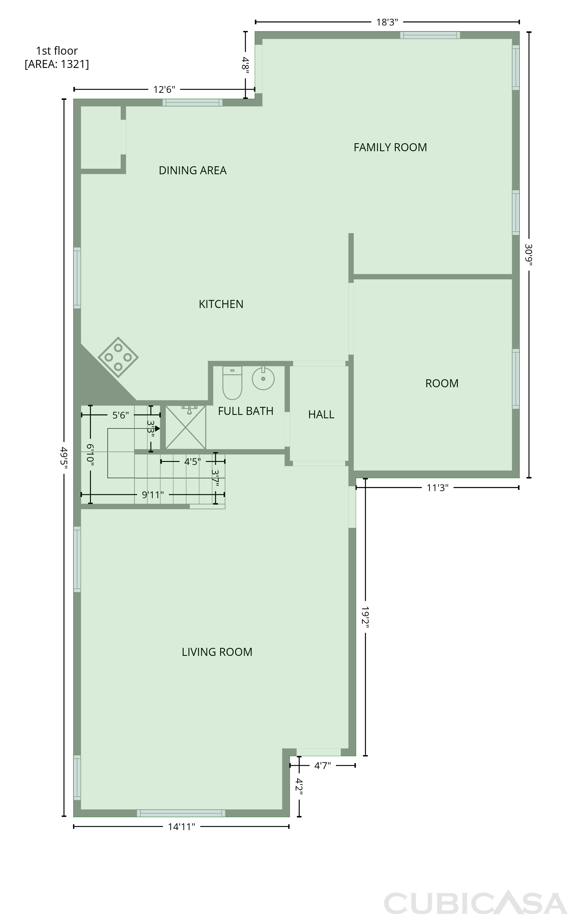 Main Floor of 3769 E Flamingo Way, Gilbert, AZ