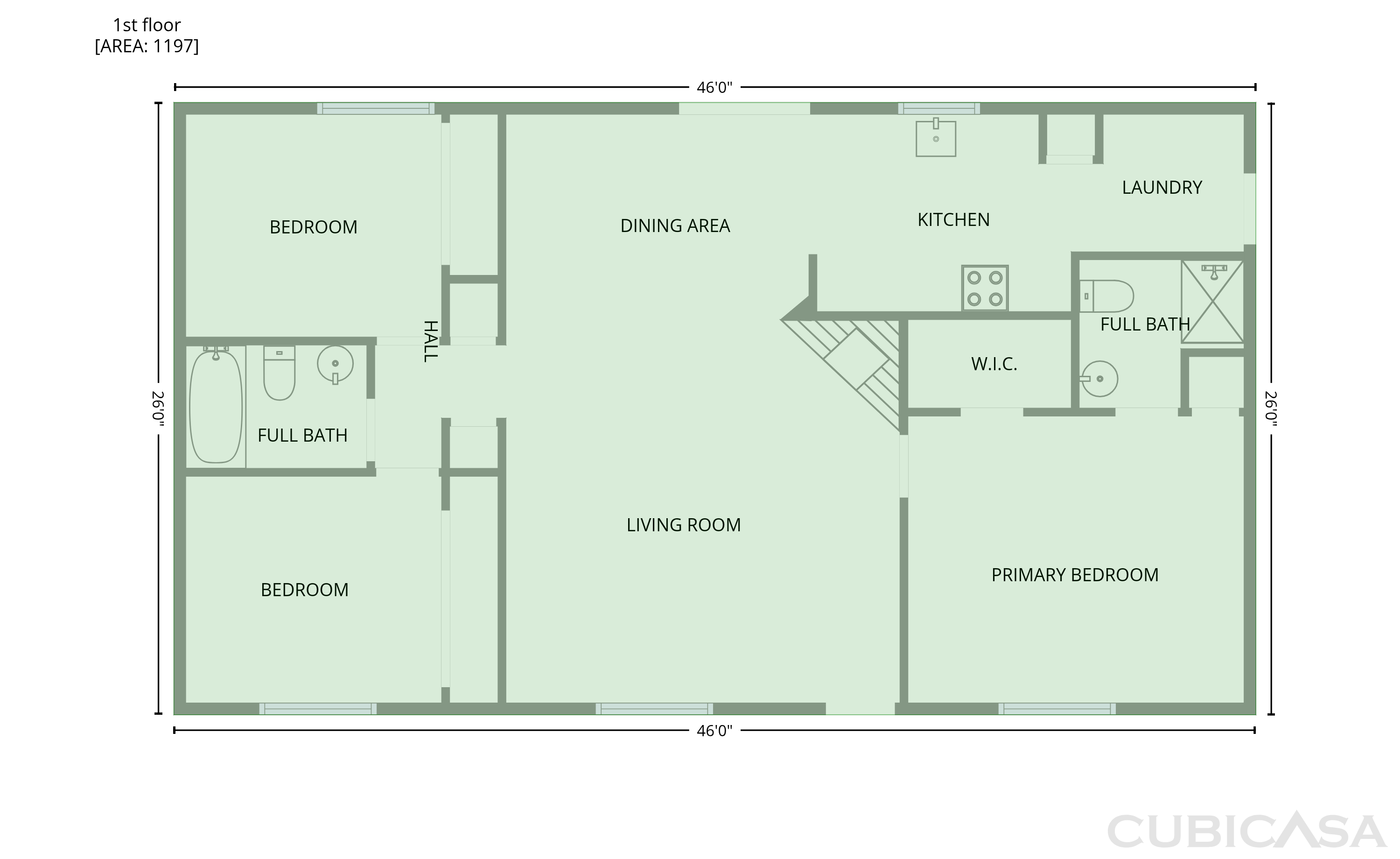 Main Floor of 7309 Beaverwood Dr, Raleigh, NC