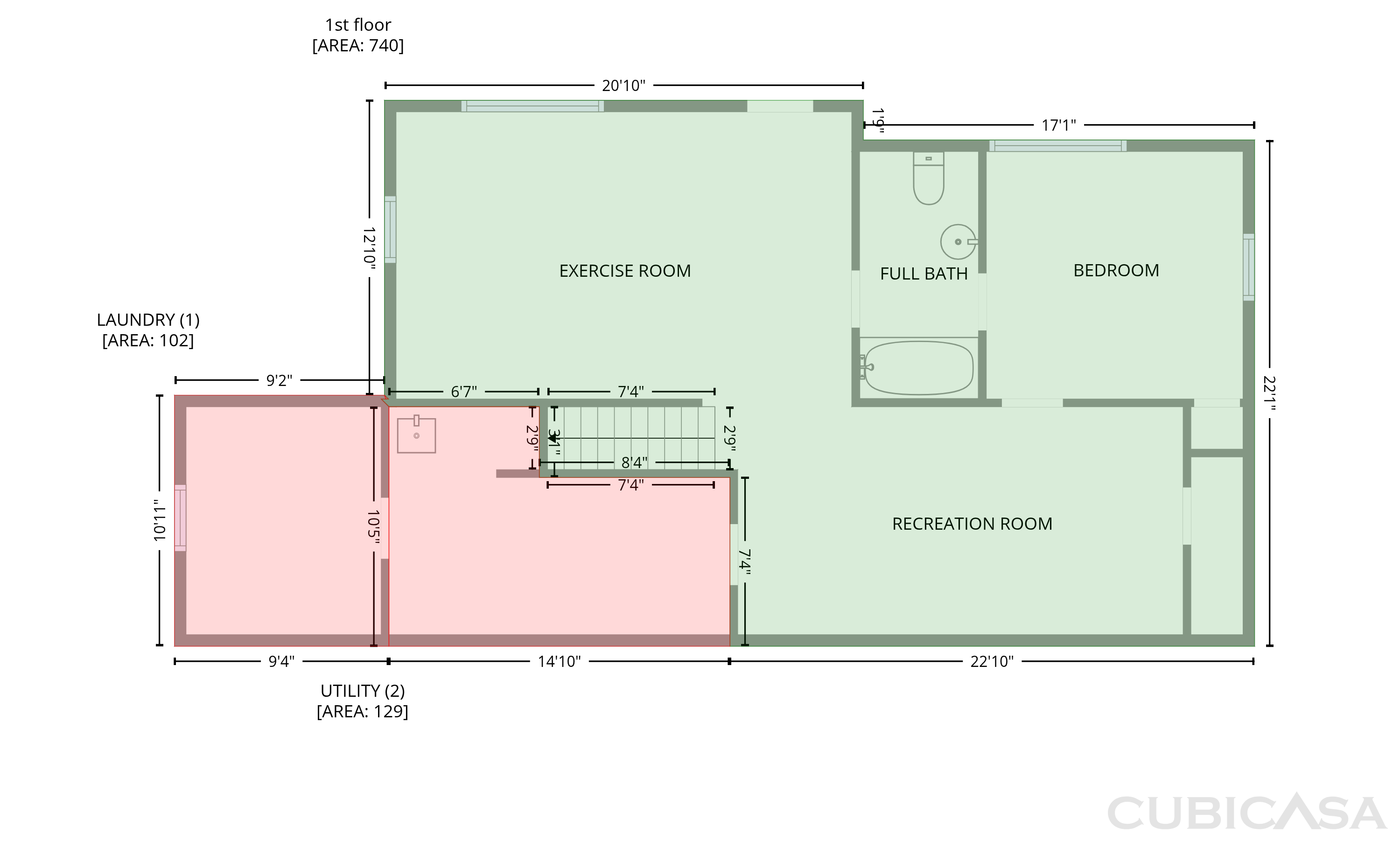 Main Floor of 1695 Abell St, Maplewood, MN