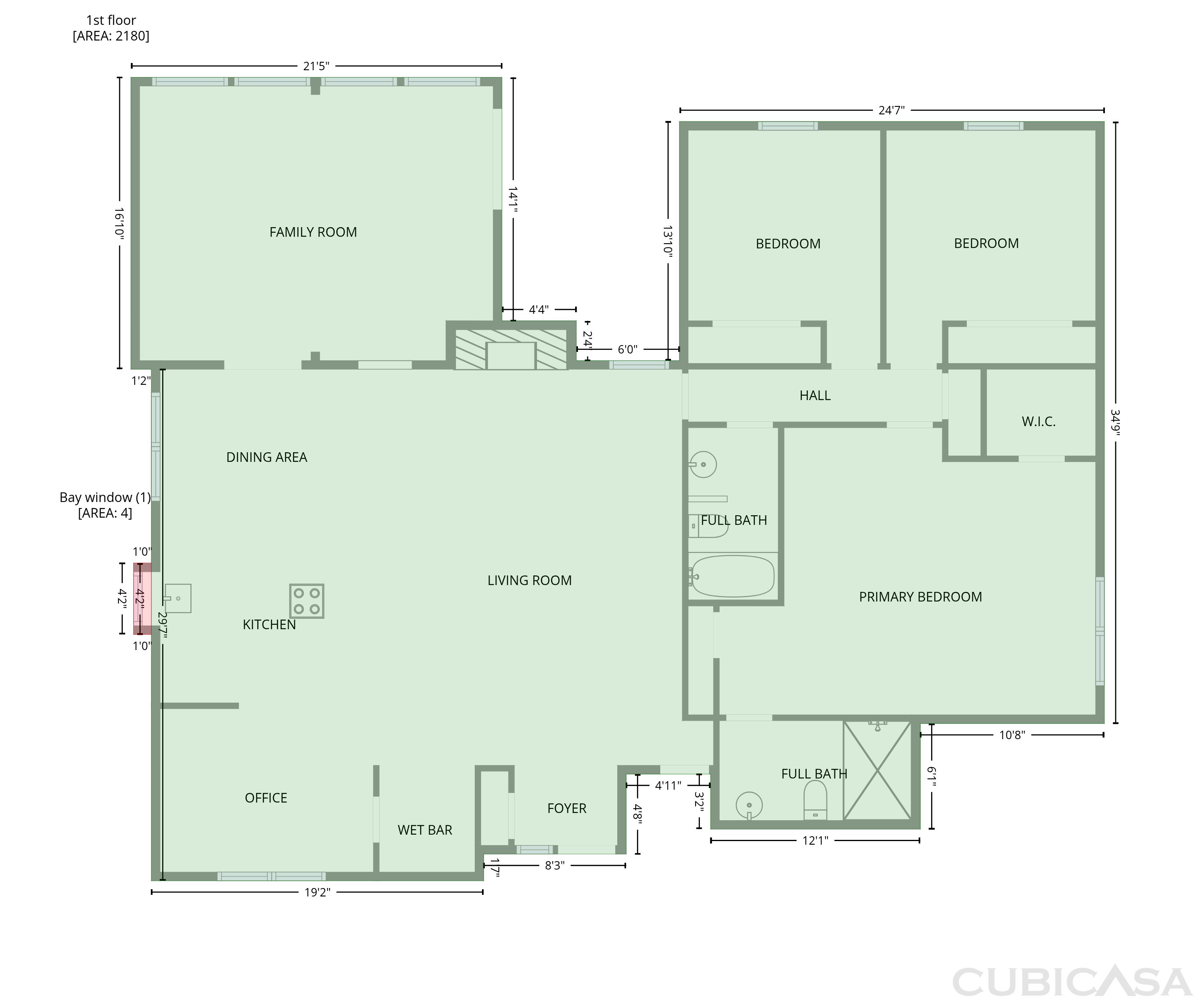 Main Floor of 1485 Barrier Rd, Marietta, GA