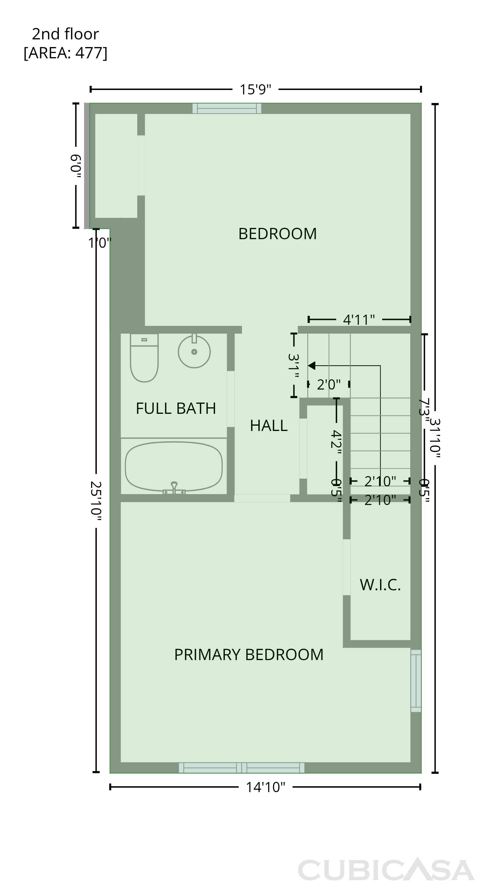 Second Floor of 1810 Mepkin Rd, Charleston, SC