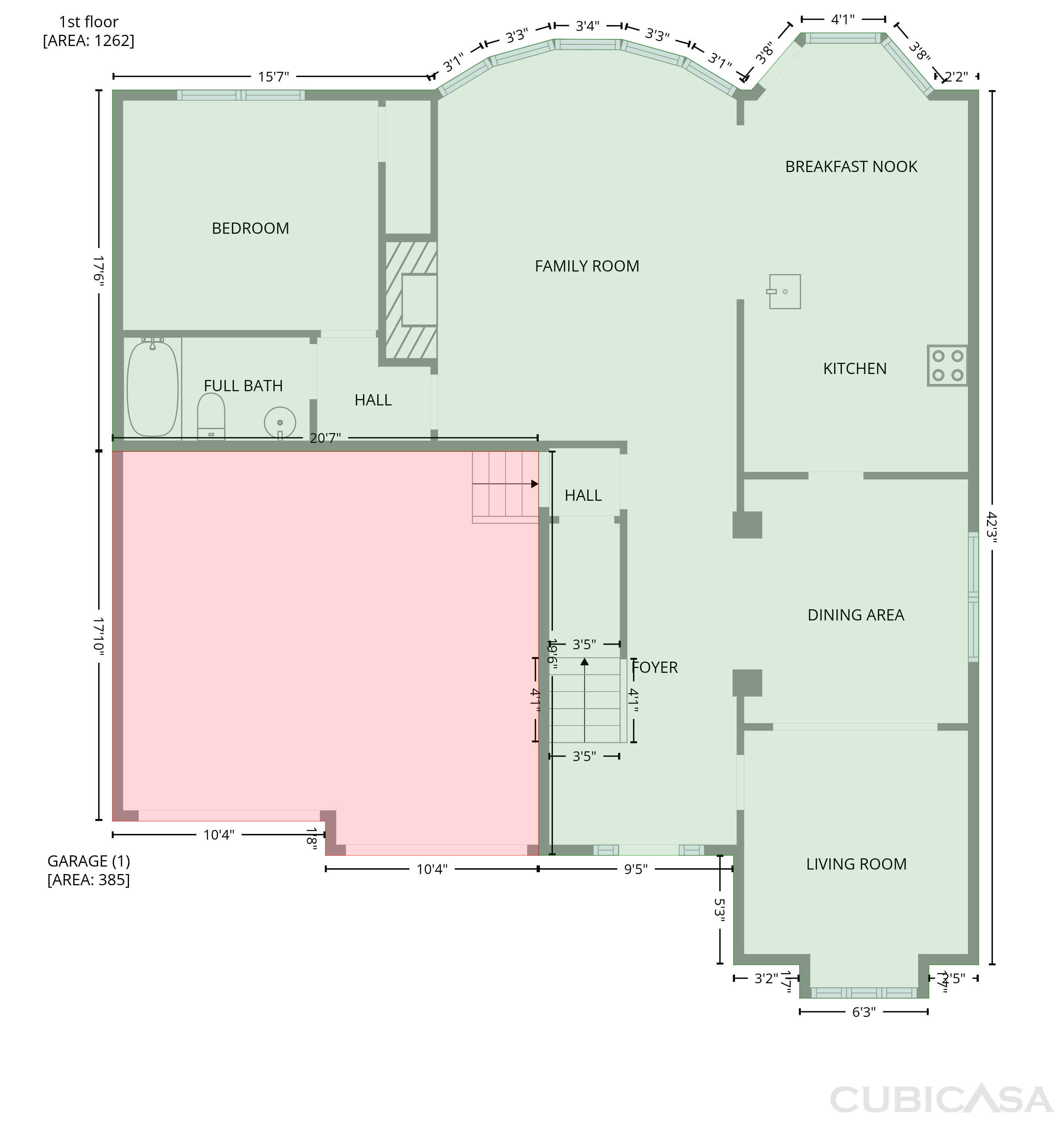 Main Floor of 6312 Ridgemount St, Wake Forest, NC