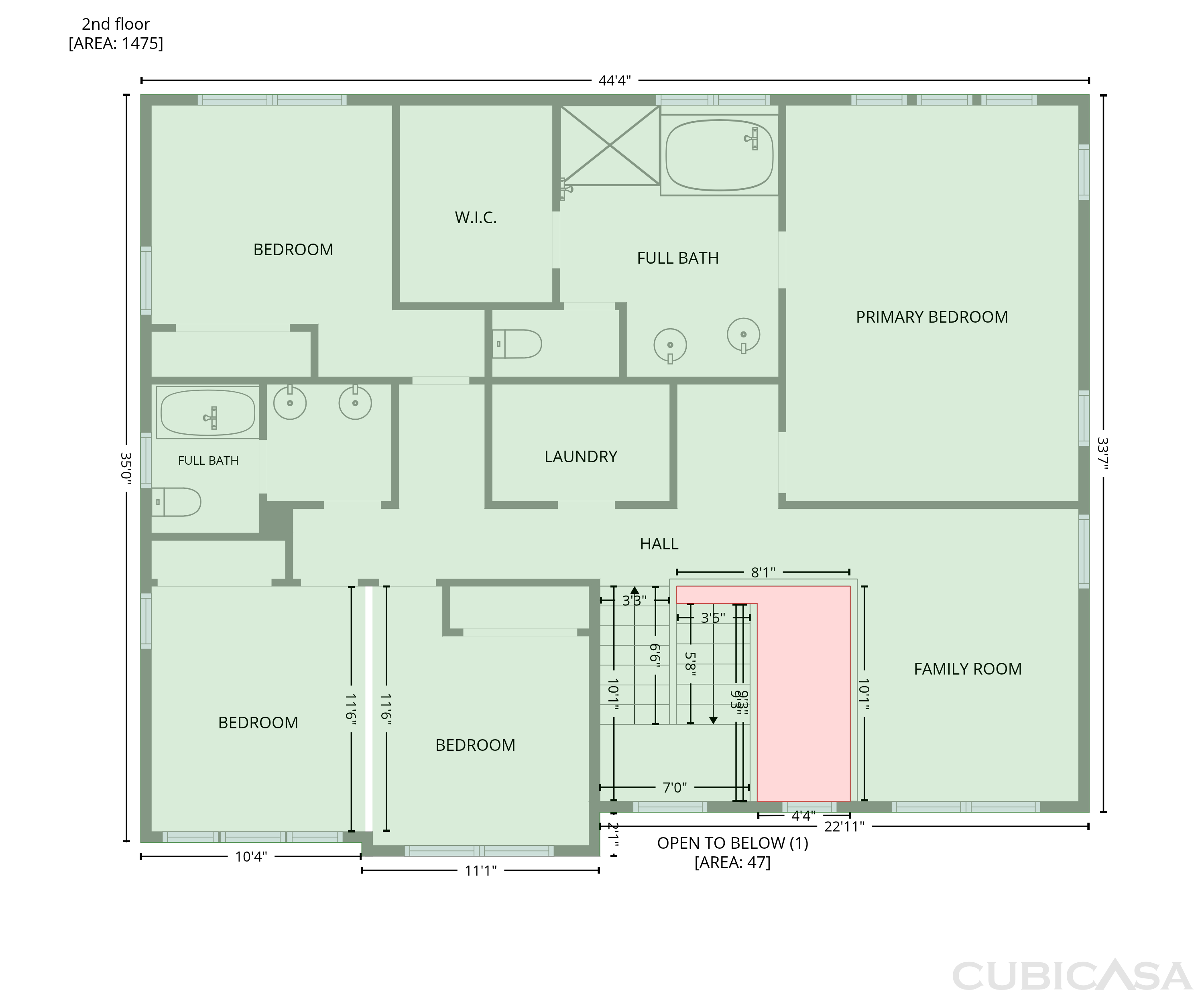 Second Floor of 1182 Woodbury Ln, Mentone, CA