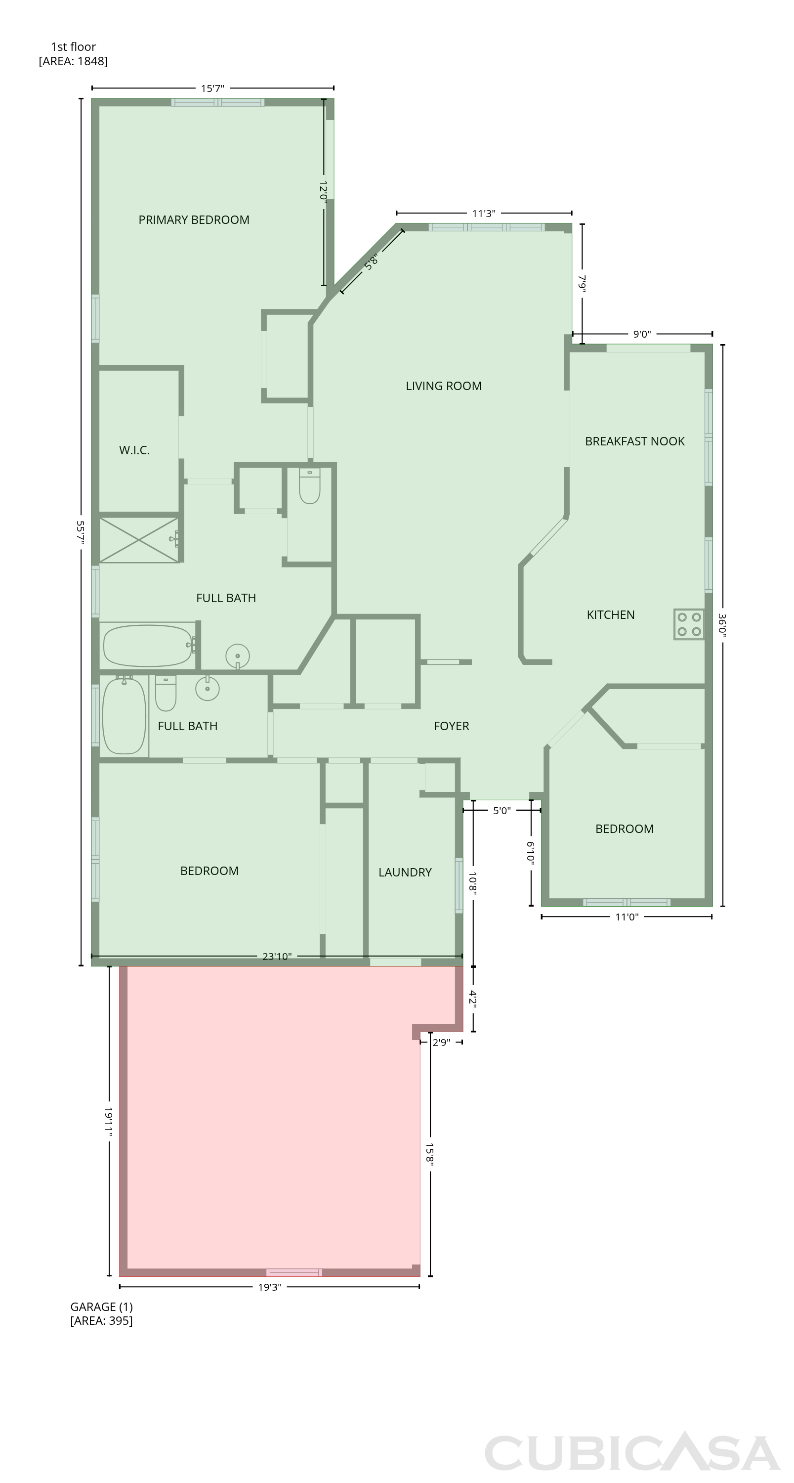 Main Floor of 3319 Newbliss Cir, Ormond Beach, FL