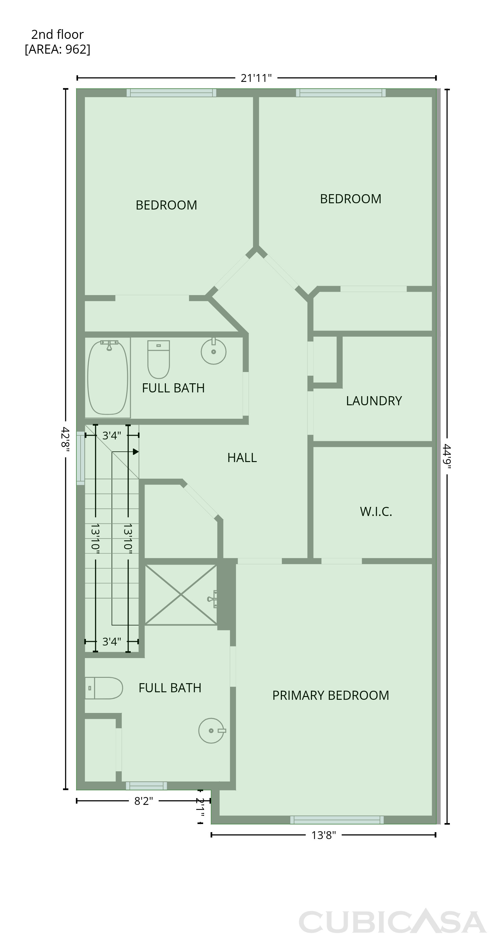 Second Floor of 1118 Neighborly Way, Morrisville, NC