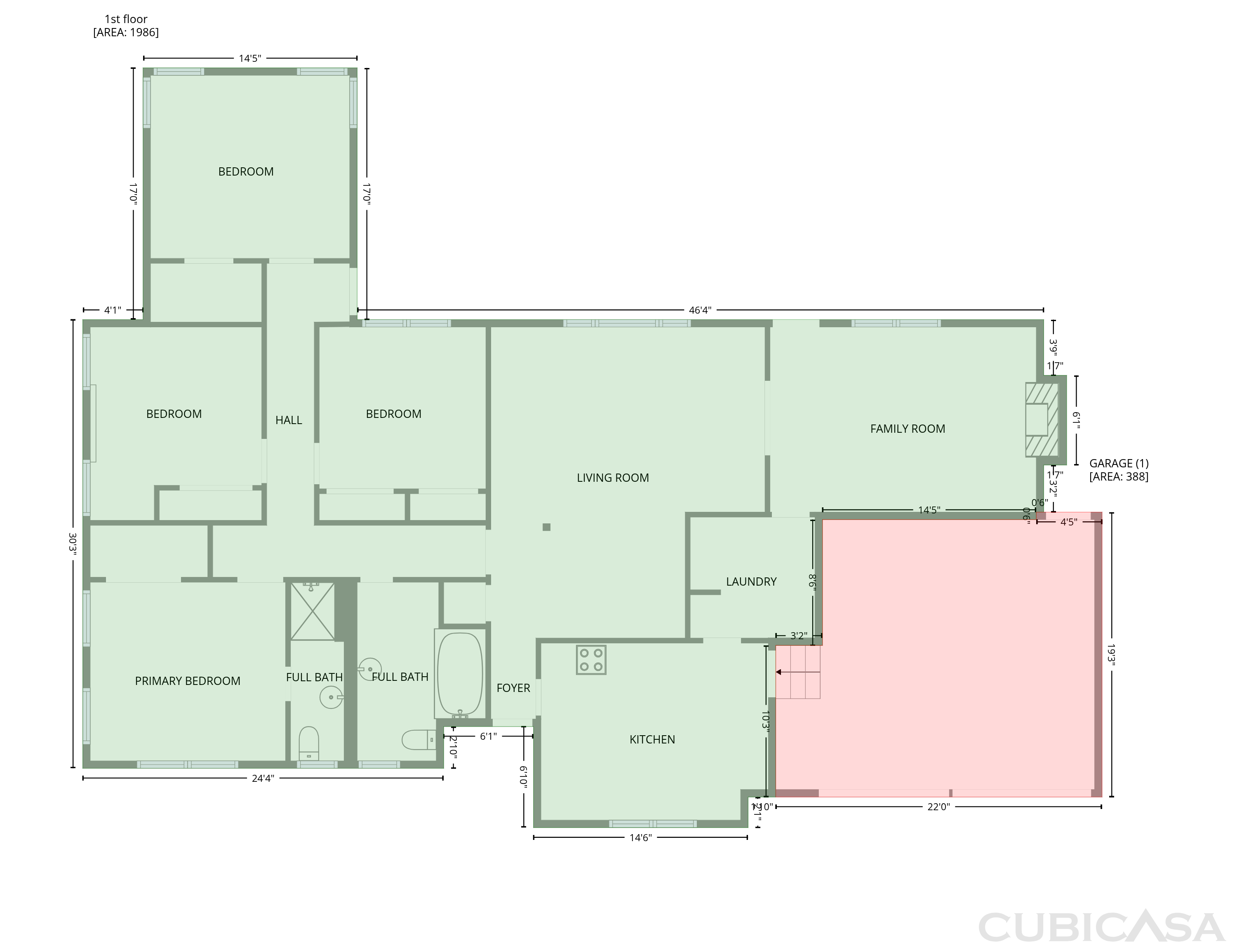 Main Floor of 6817 Chickering Rd, Fort Worth, TX
