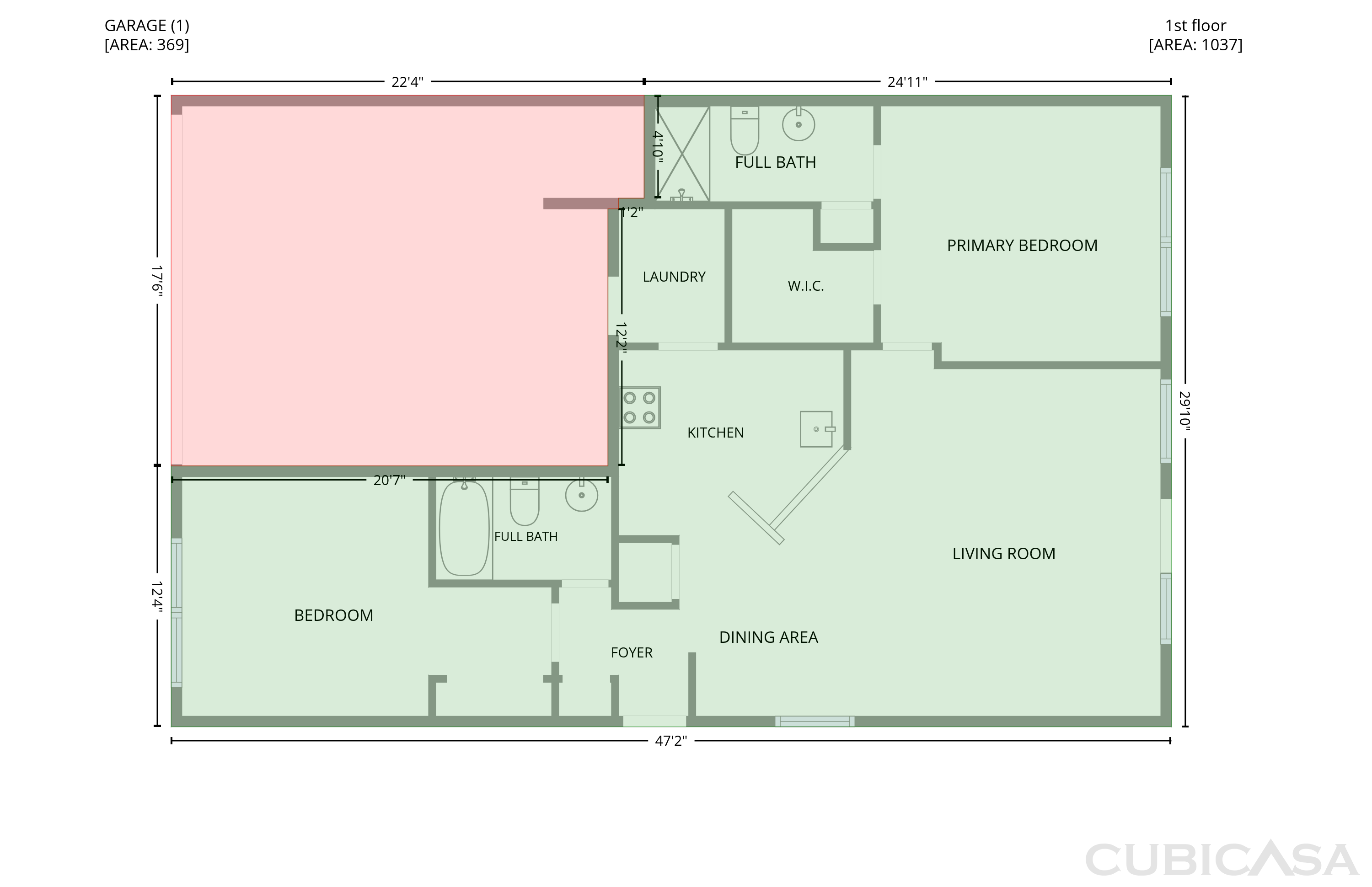 Main Floor of 1191 Cutler Ln, Greenwood, IN