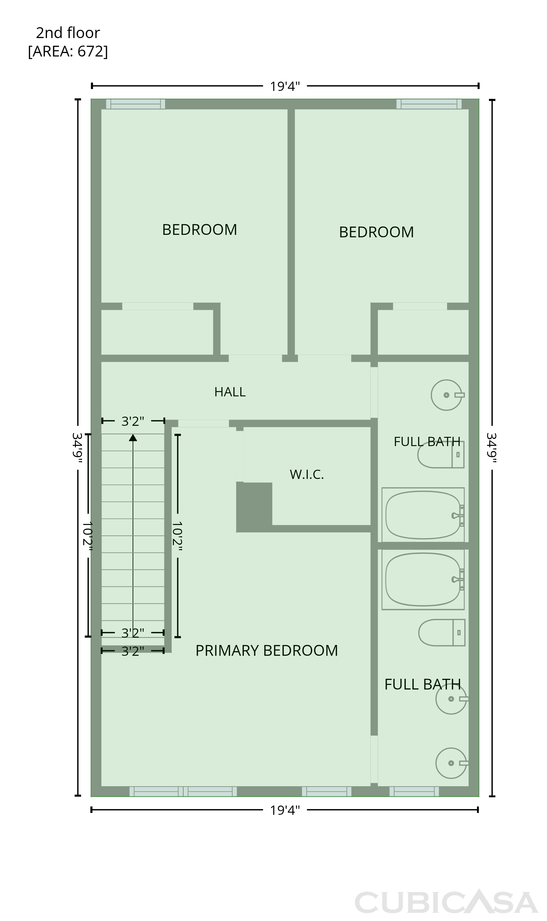 Second Floor of 825 Village Point Ln, Fort Worth, TX