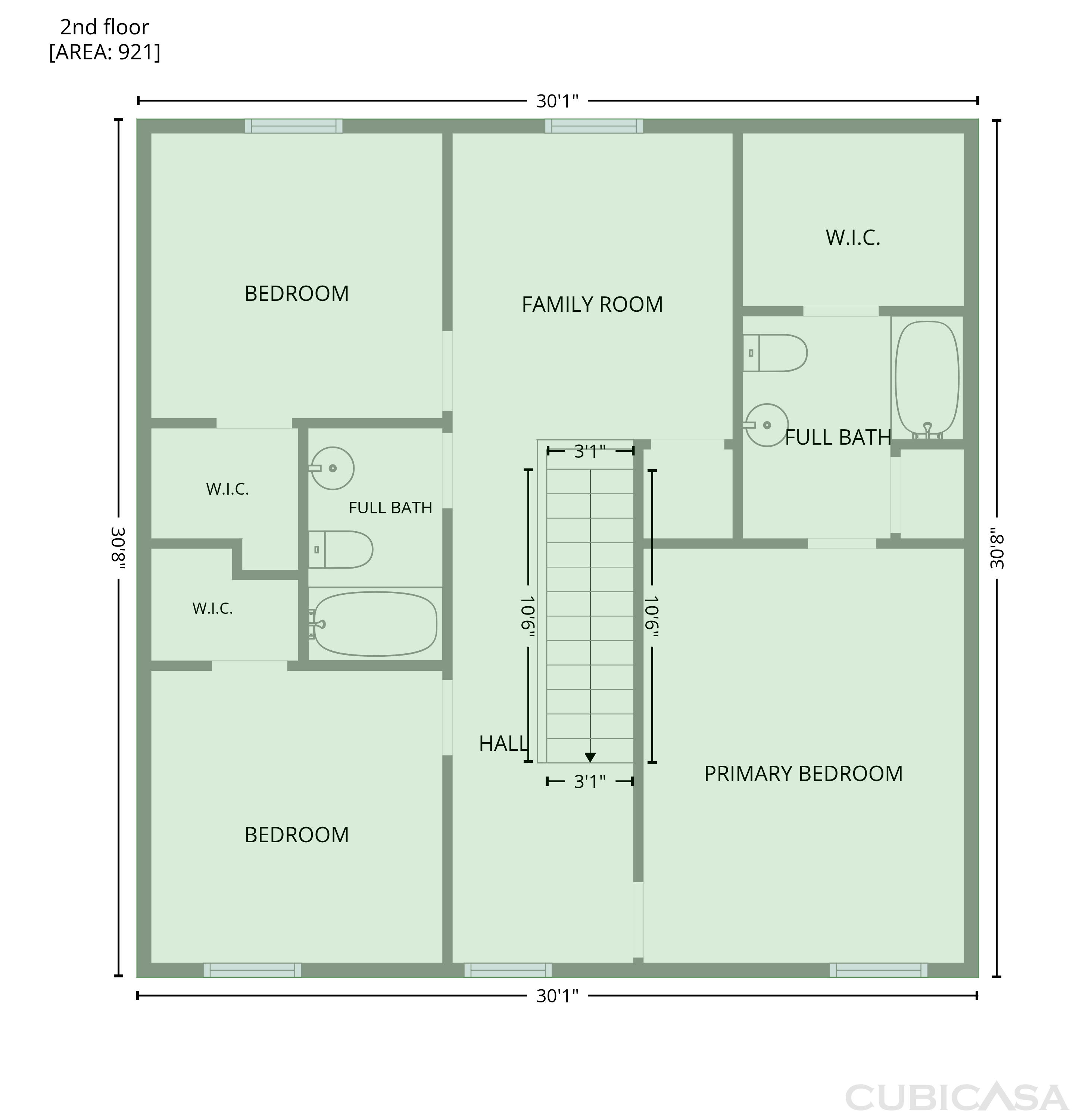 Second Floor of 115 Lemon Ln, Greensboro, NC