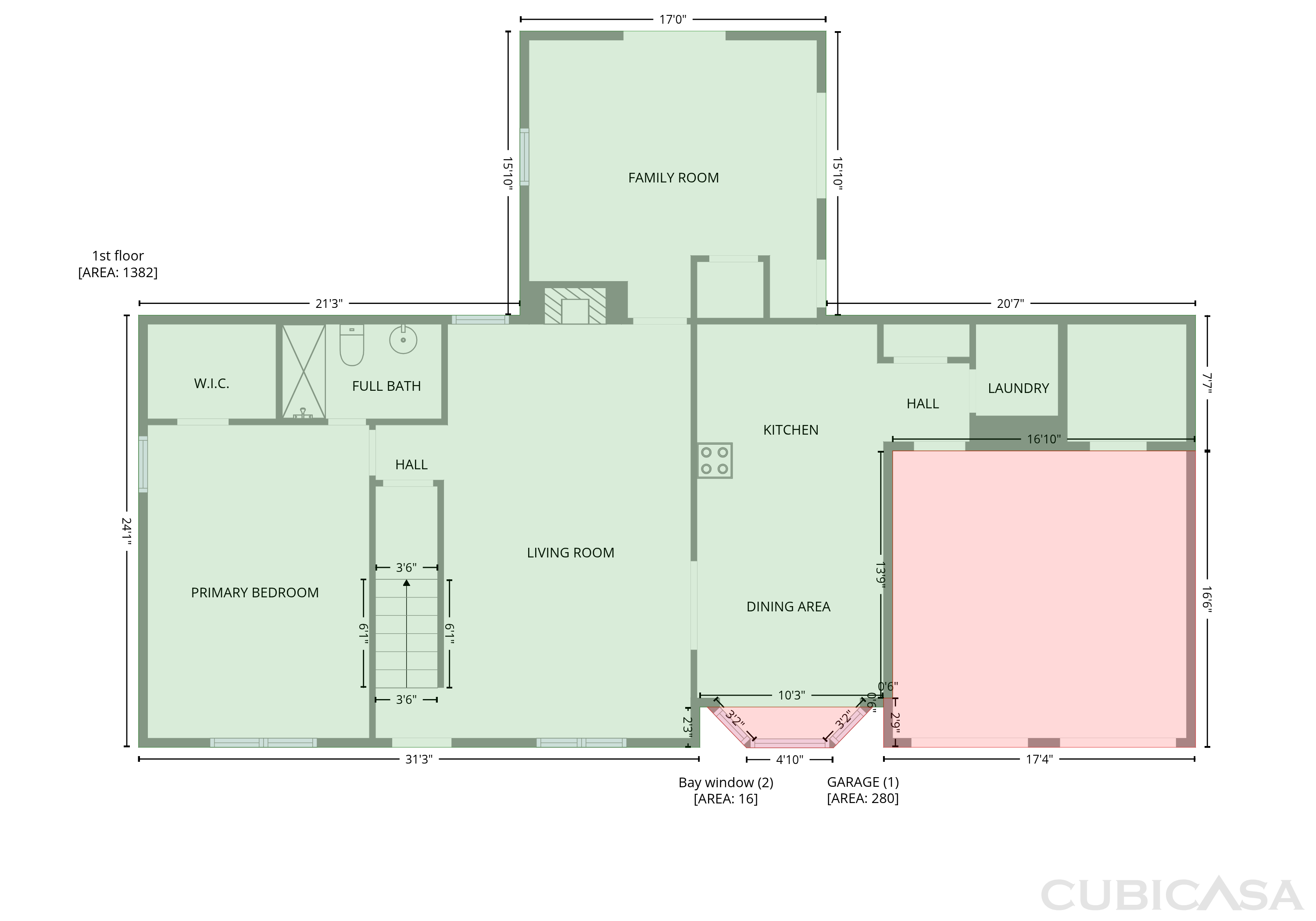 Main Floor of 104 Belair Ln, Stockbridge, GA