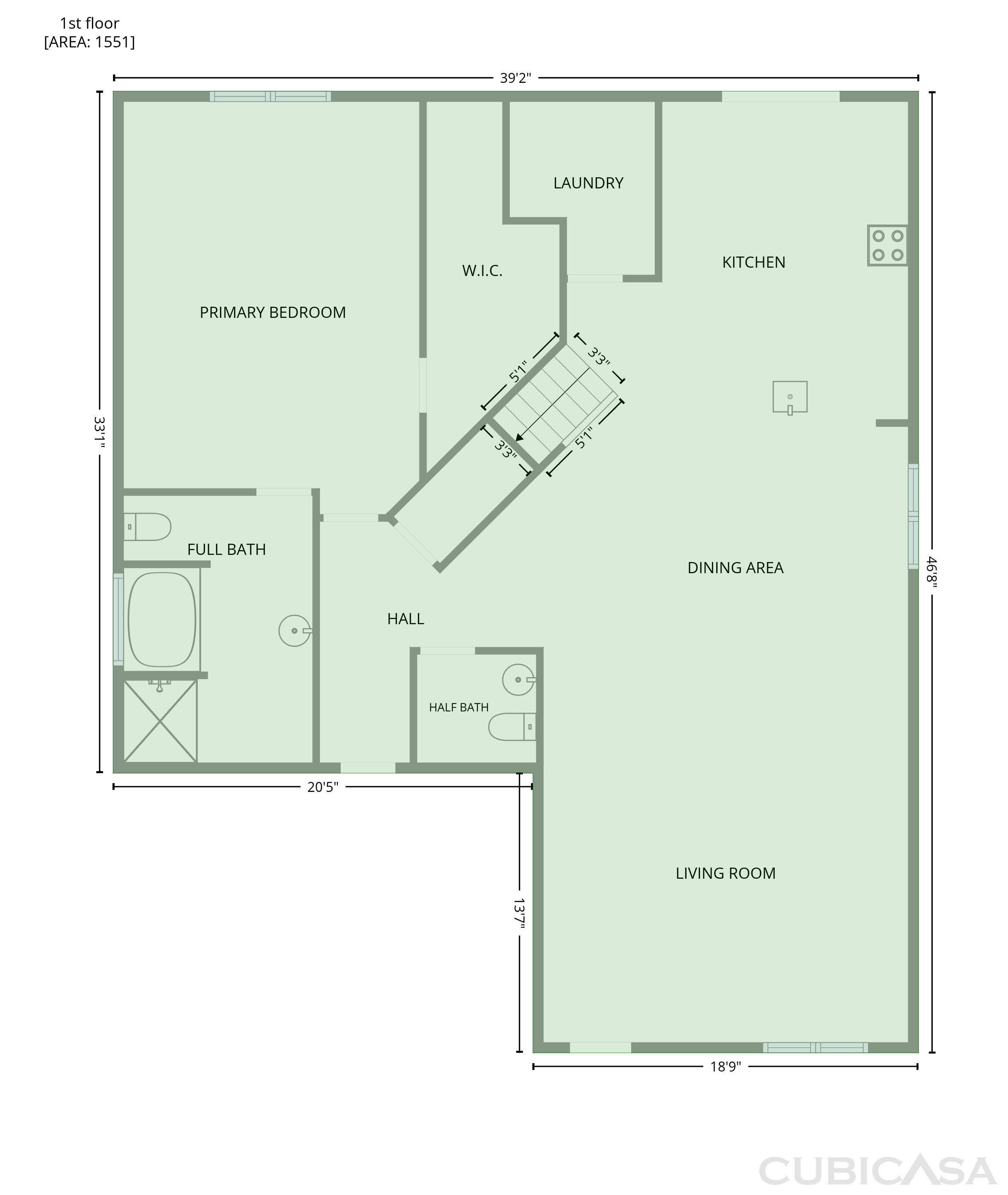 Main Floor of 9000 Blackstone Dr, Aubrey, TX