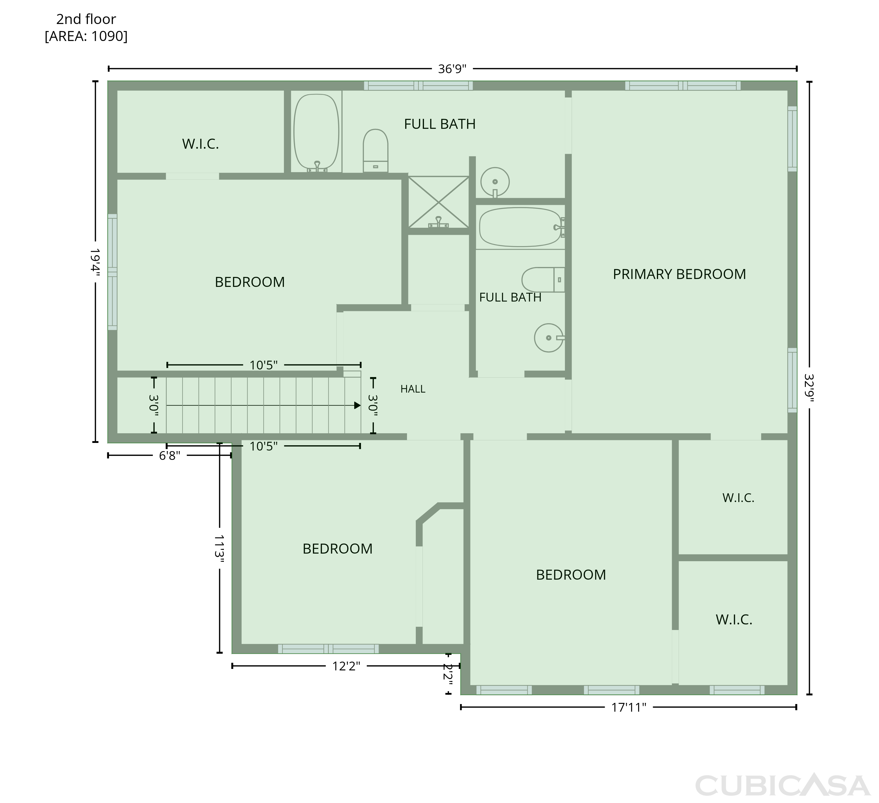 Second Floor of 1750 Wilburn Park Ln NW, Charlotte, NC