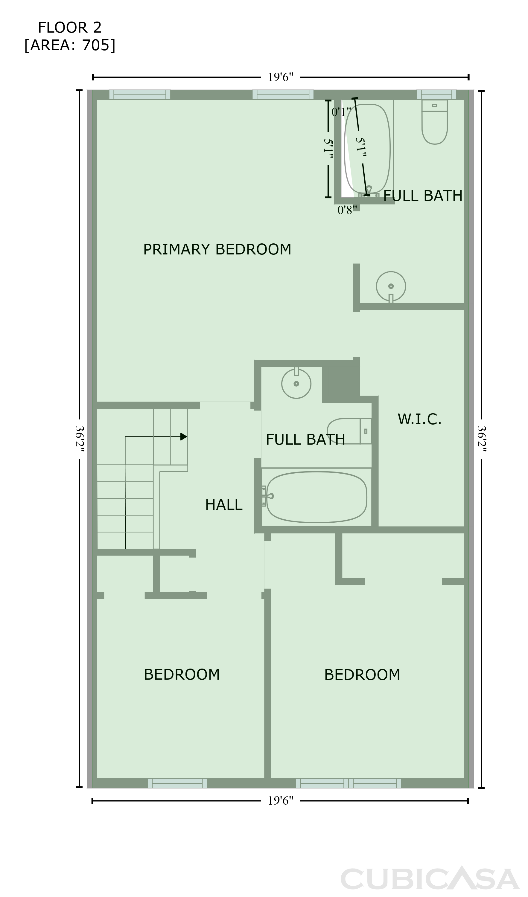Second Floor of 4116 Dominion Townes Cir, Richmond, VA