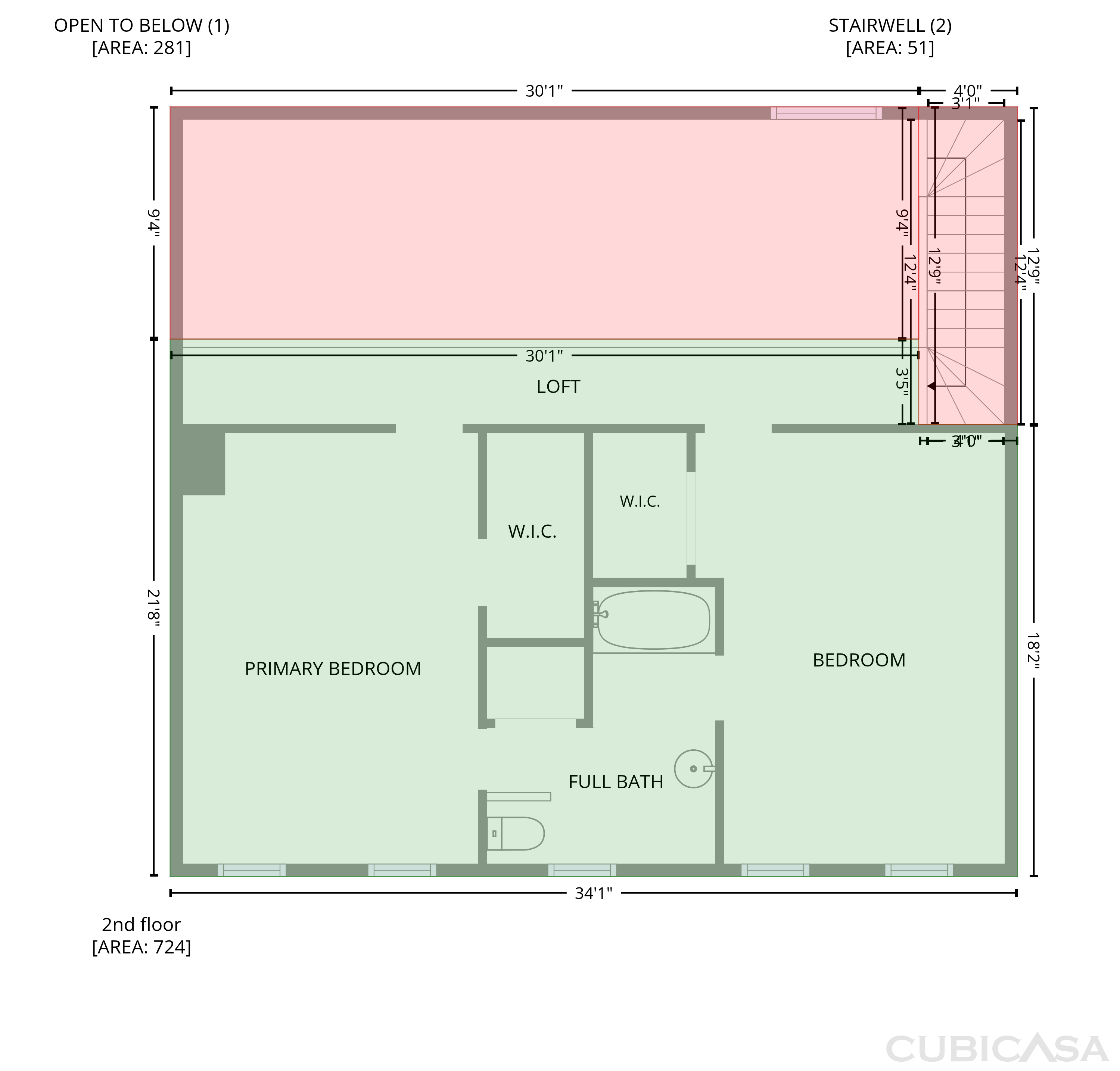 Second Floor of 121 Goodman Cir NE, Concord, NC