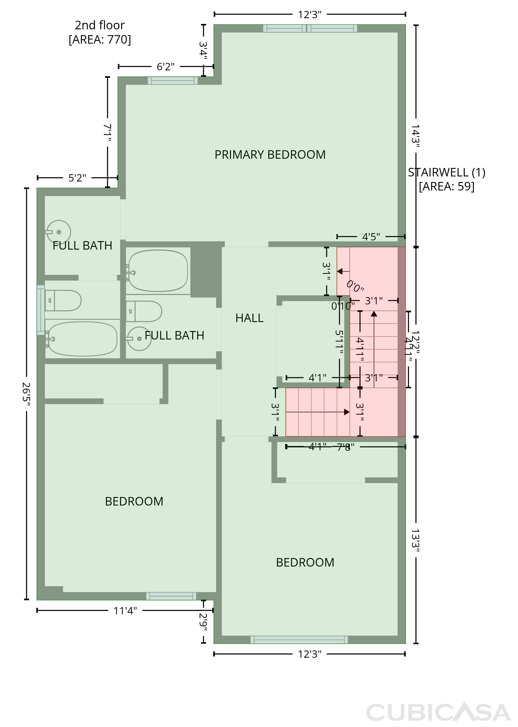 Second Floor of 474 Village Way, Loganville, GA