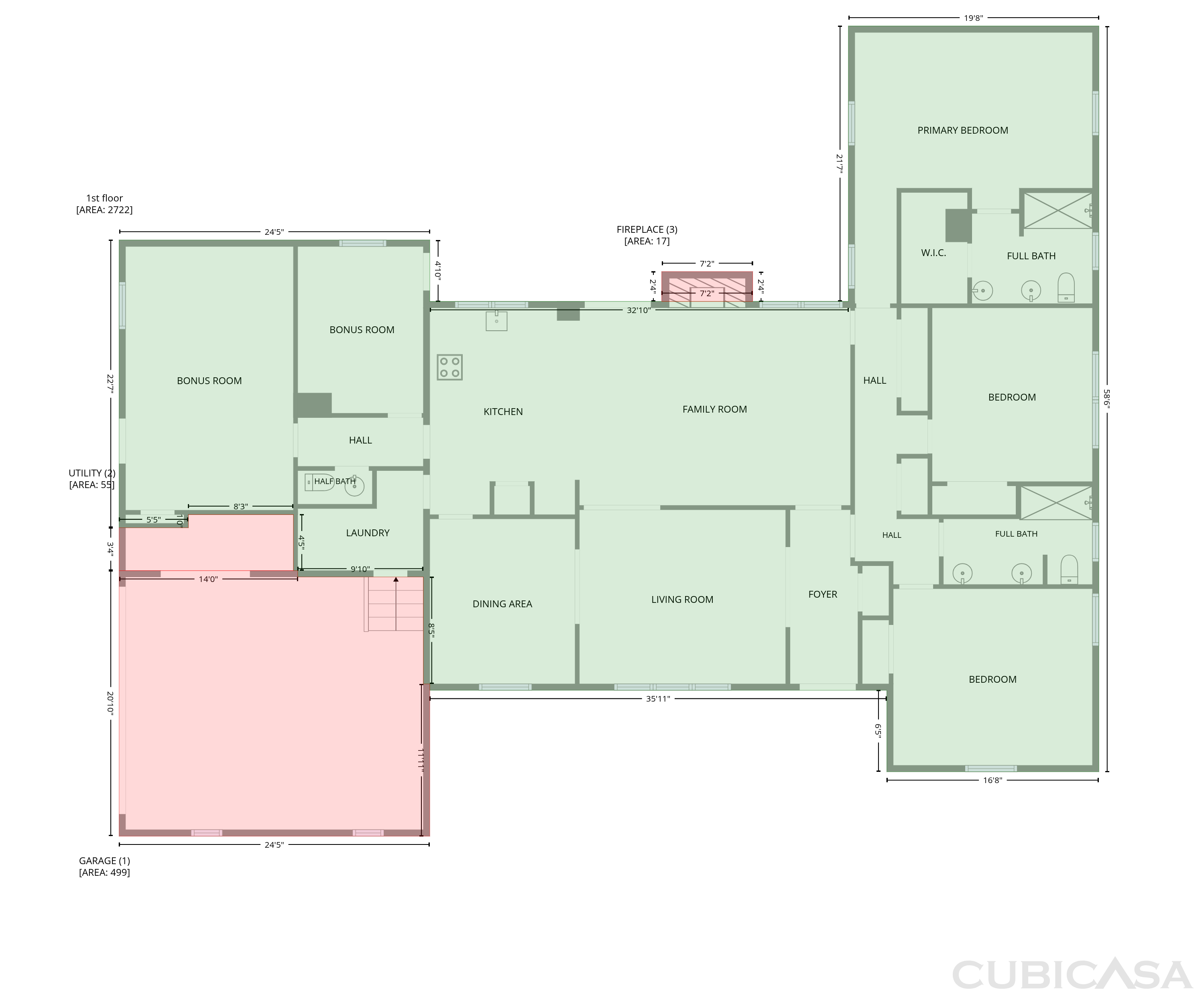 Main Floor of 513 Greenfield Blvd, Greenville, NC