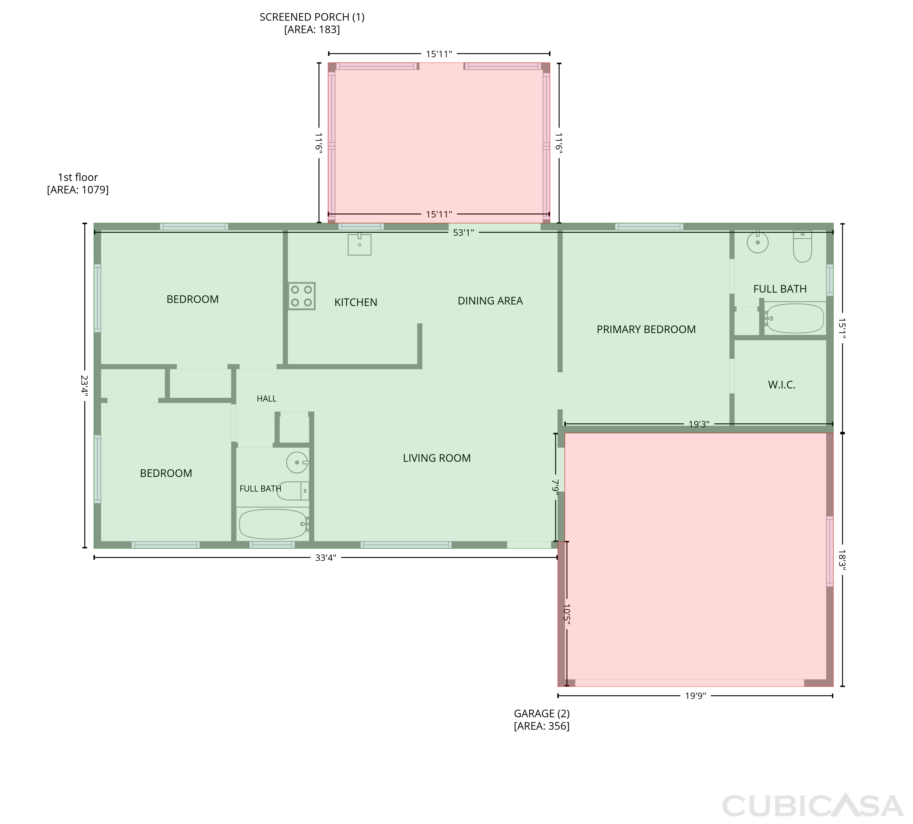 Main Floor of 1008 Lynbrook St NW, Palm Bay, FL