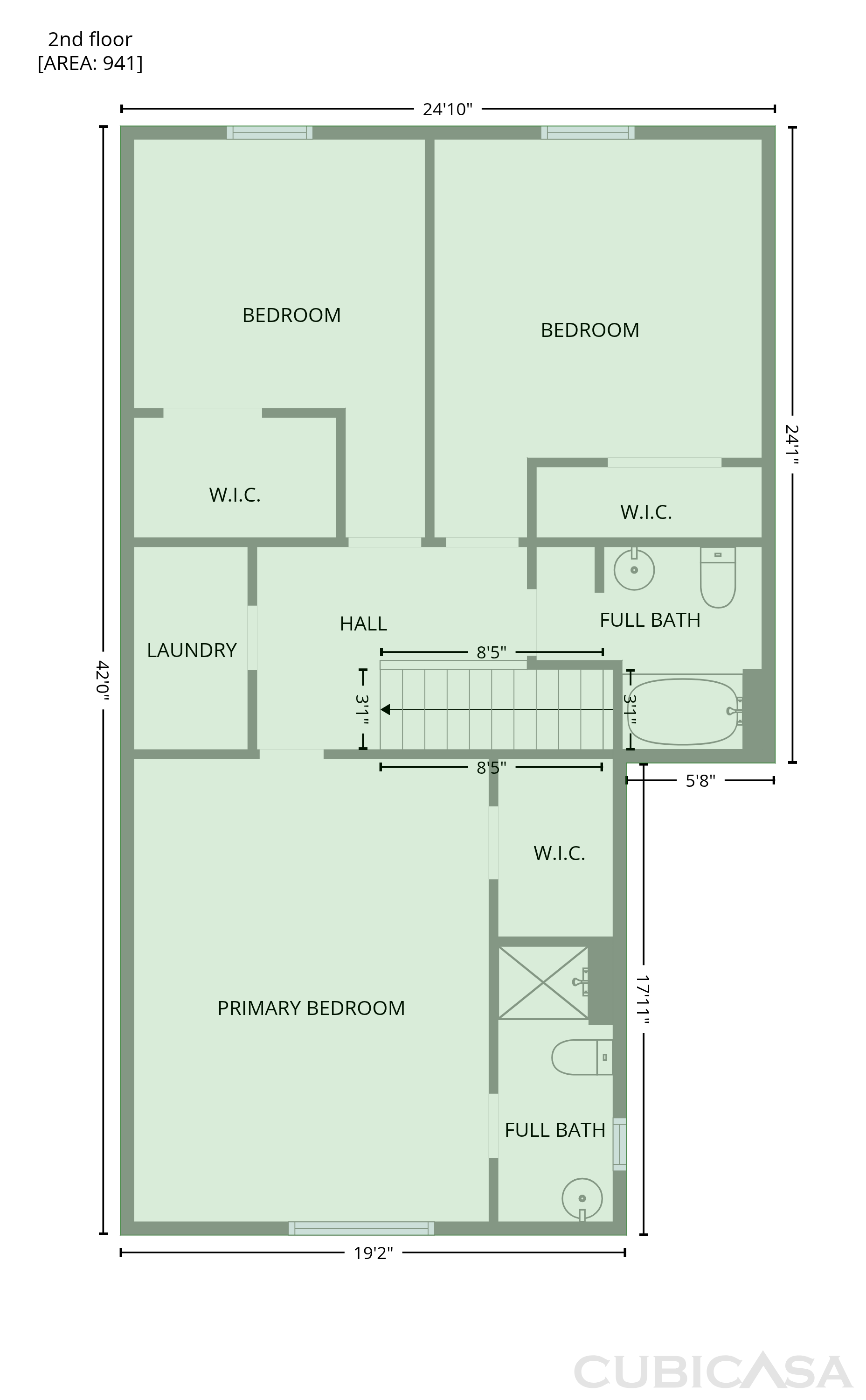 Second Floor of 1270 Winding Creek Rd, Salisbury, NC