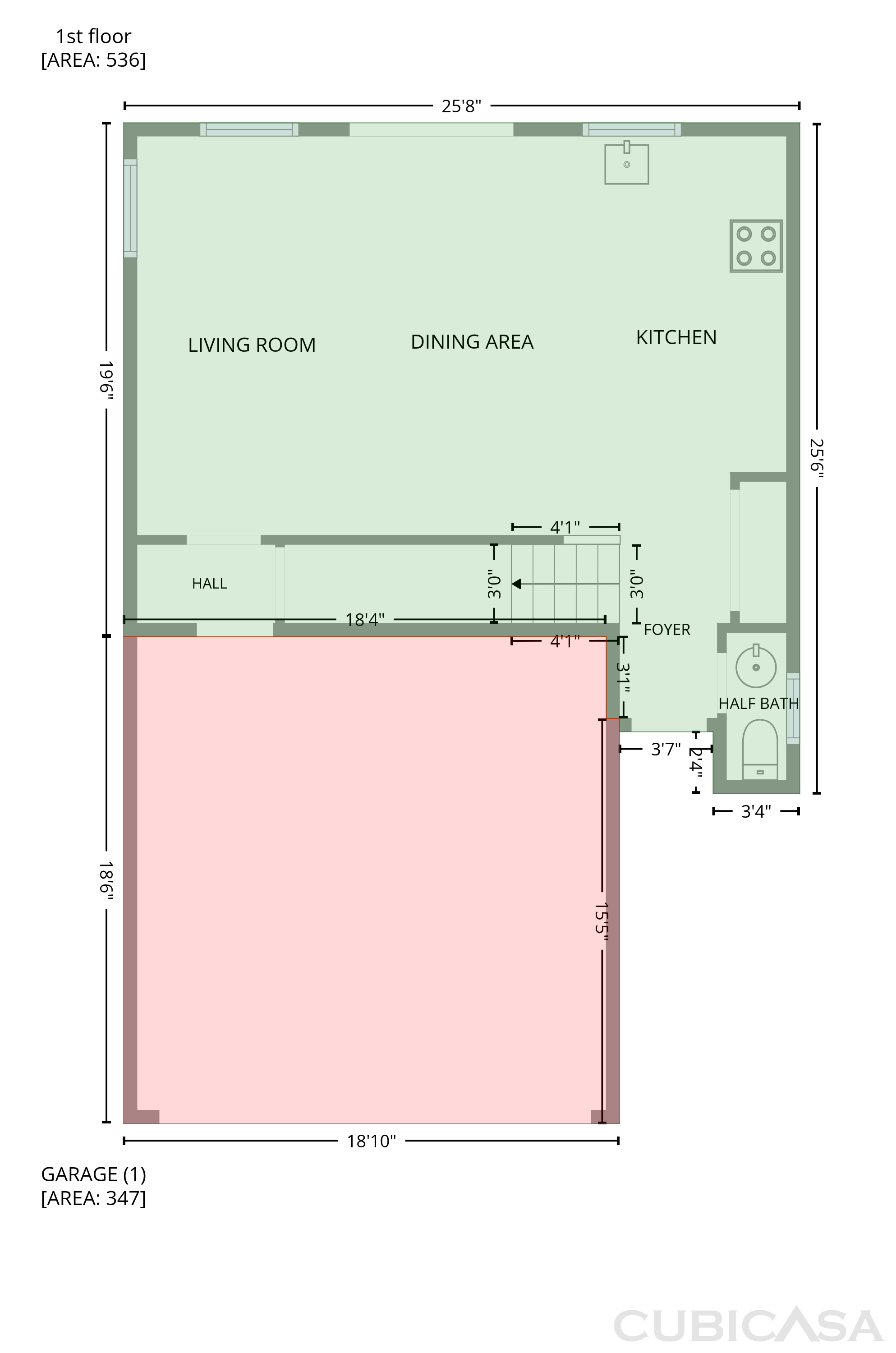 Main Floor of 3658 Via El Monte Ave, Las Vegas, NV