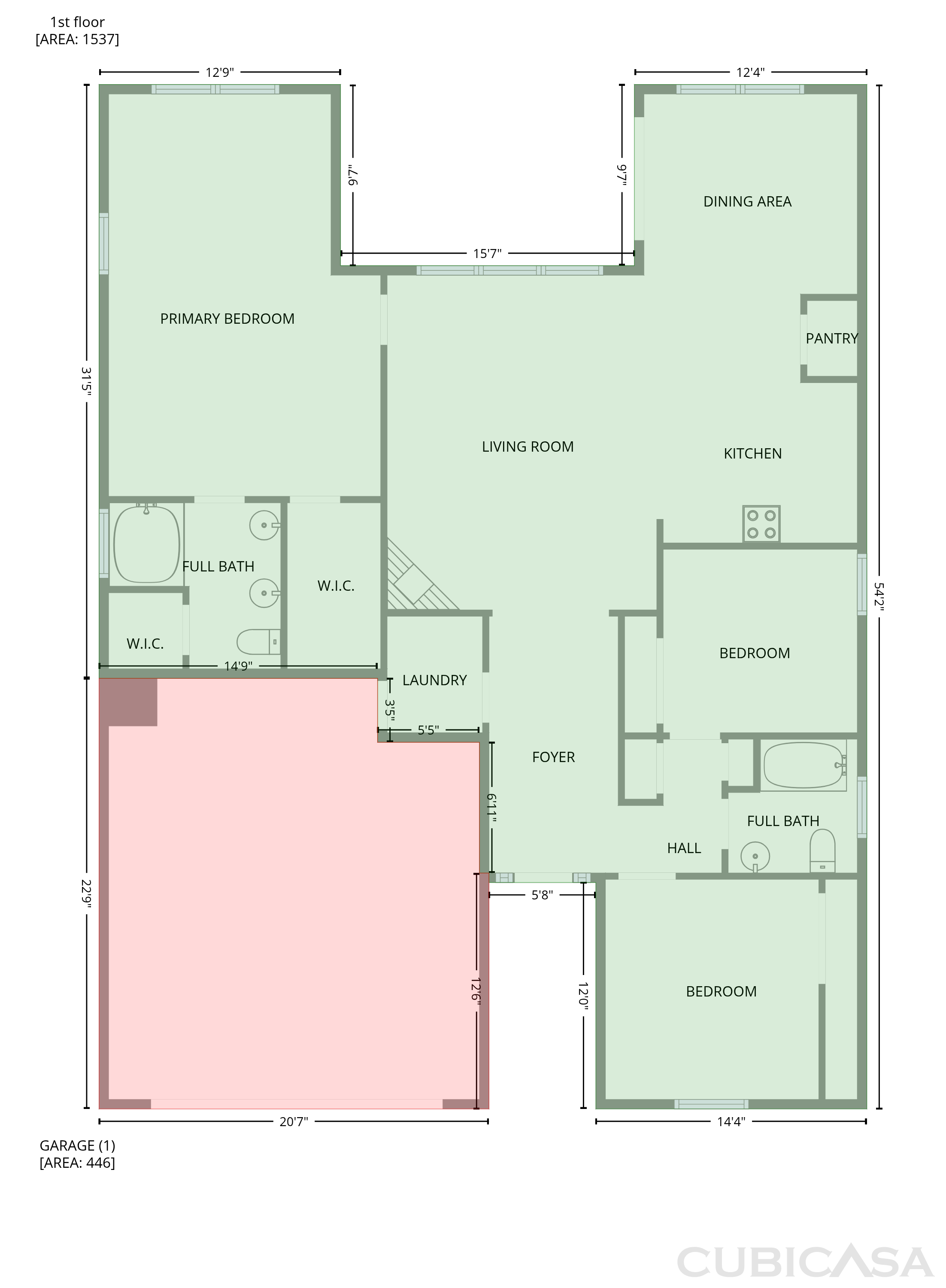 Main Floor of 4536 Drewbridge Way, Raleigh, NC