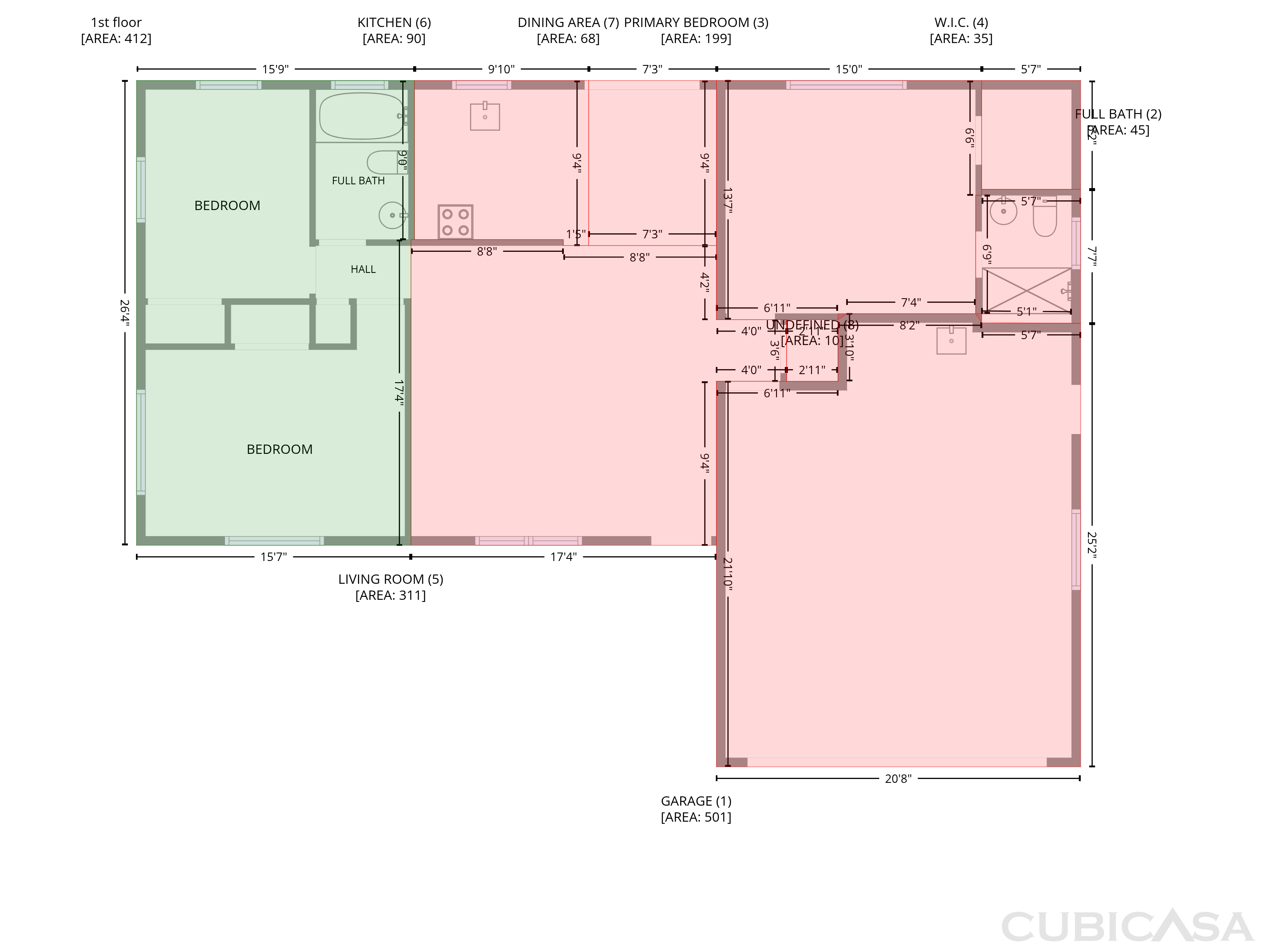 Main Floor of 855 Murdock Blvd, Orlando, FL