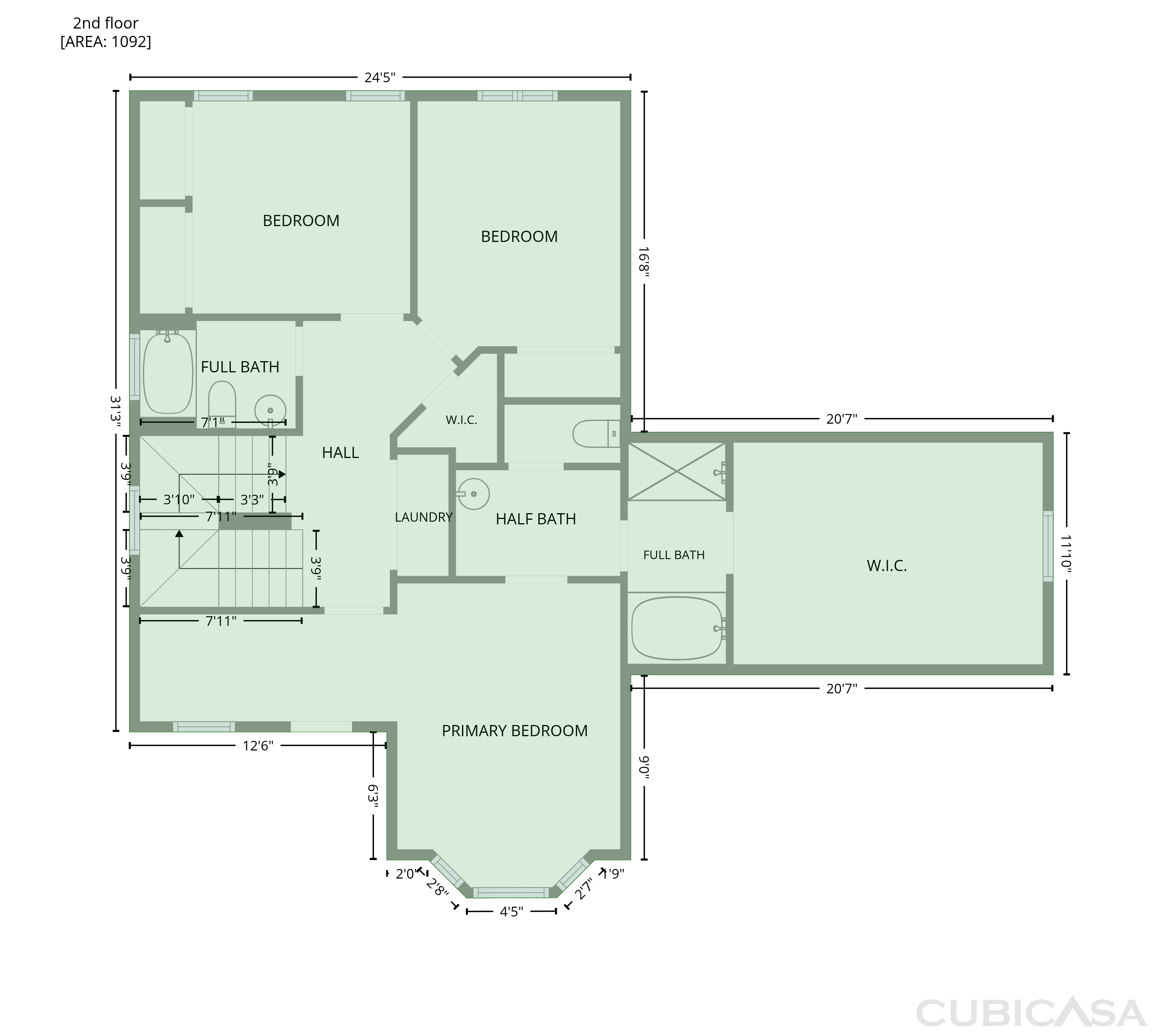 Second Floor of 180 Whetstone Dr, Angier, NC