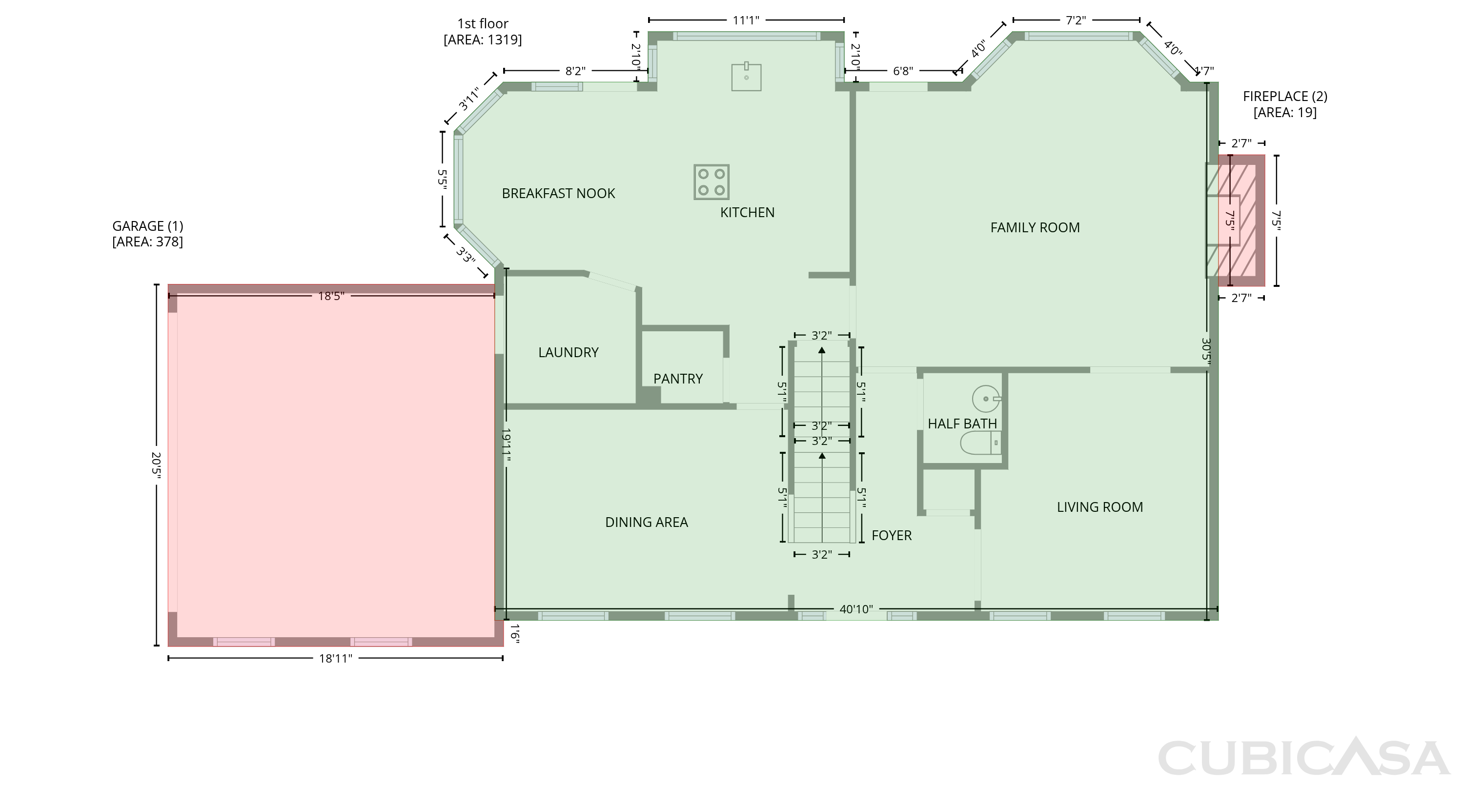 Second Floor of 16201 Surfview Ct, Grover, MO