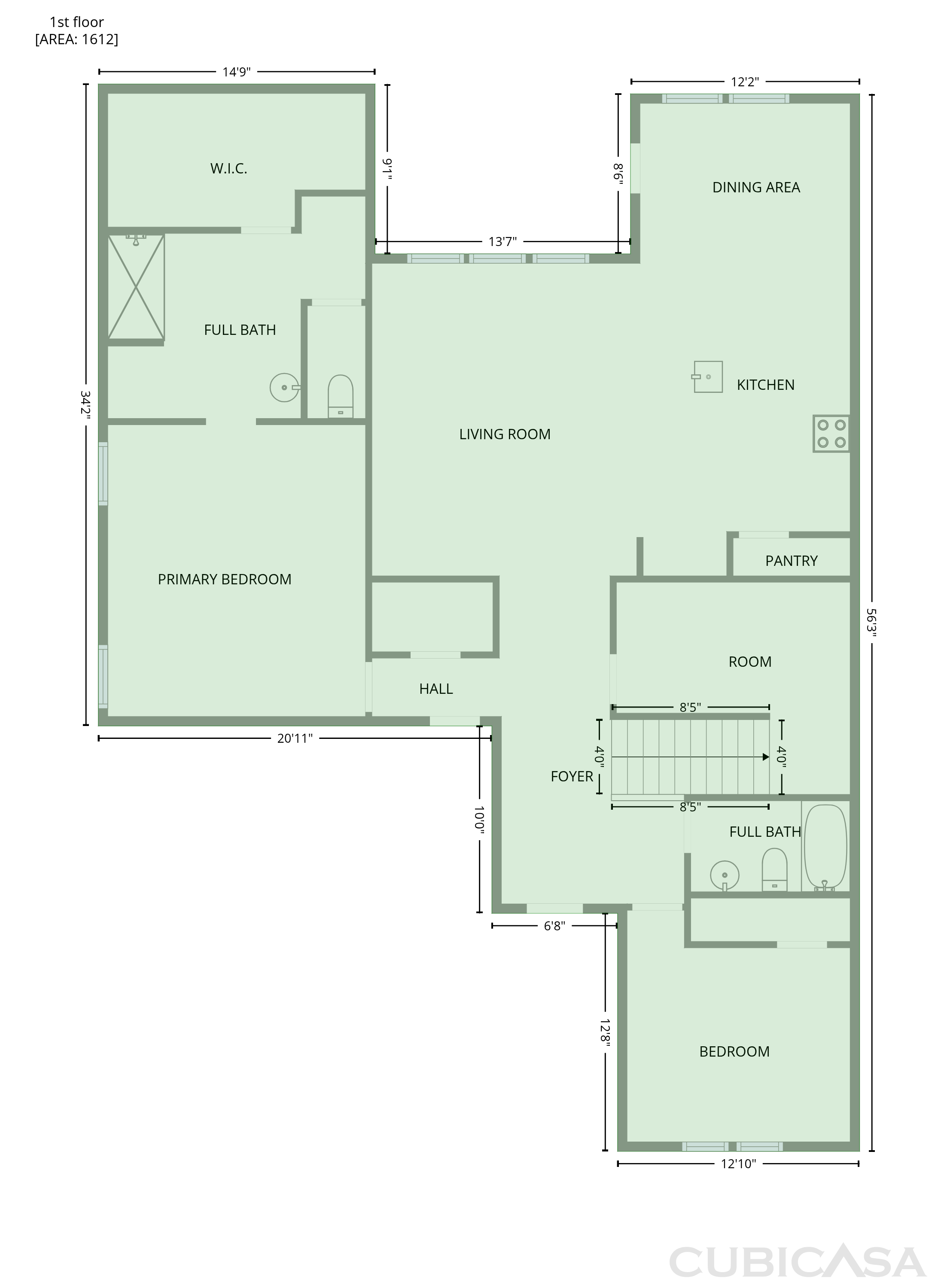 Main Floor of 1012 Crepe Myrtle Ln, Anna, TX