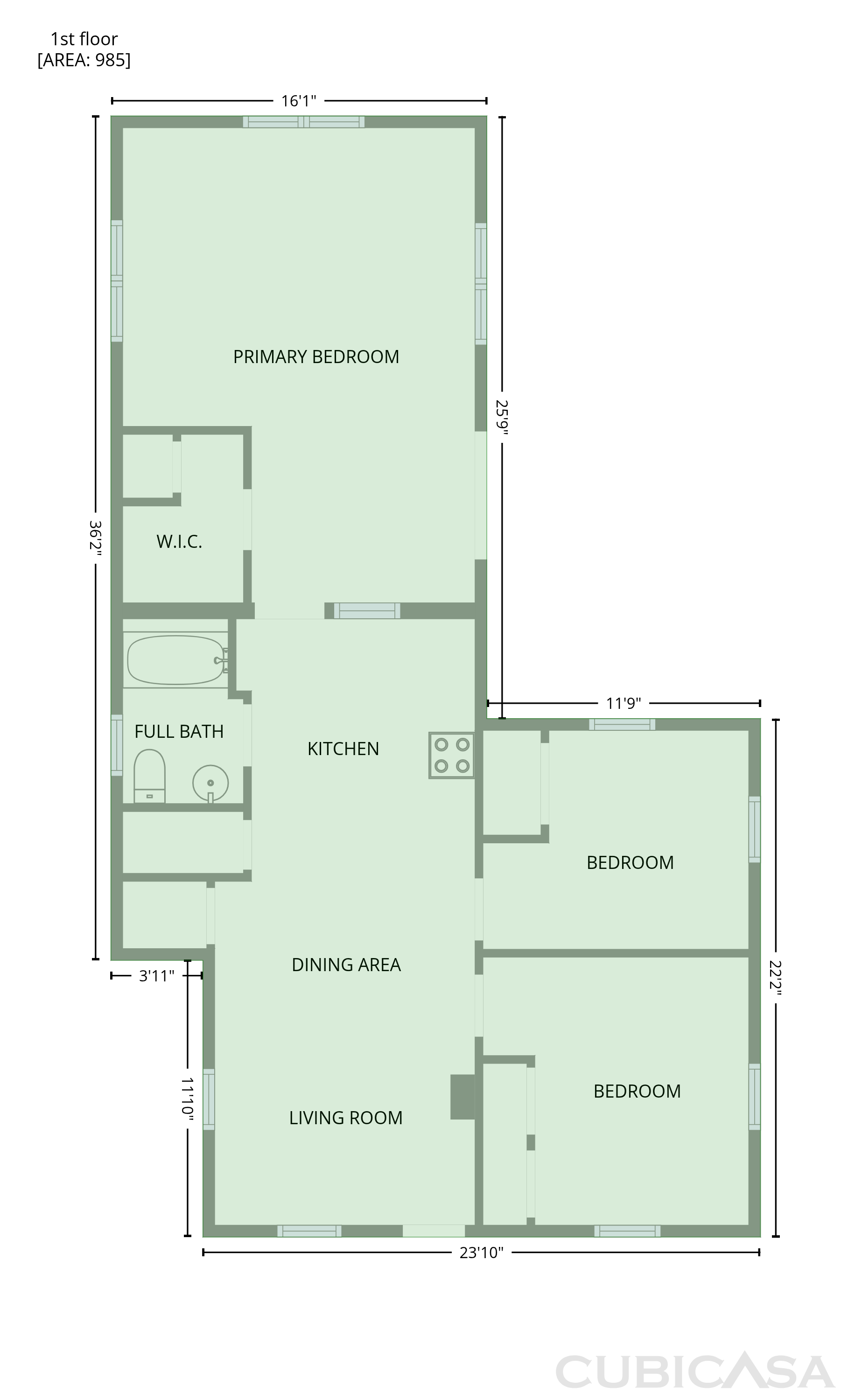Main Floor of 142 S 32nd St, Newark, OH