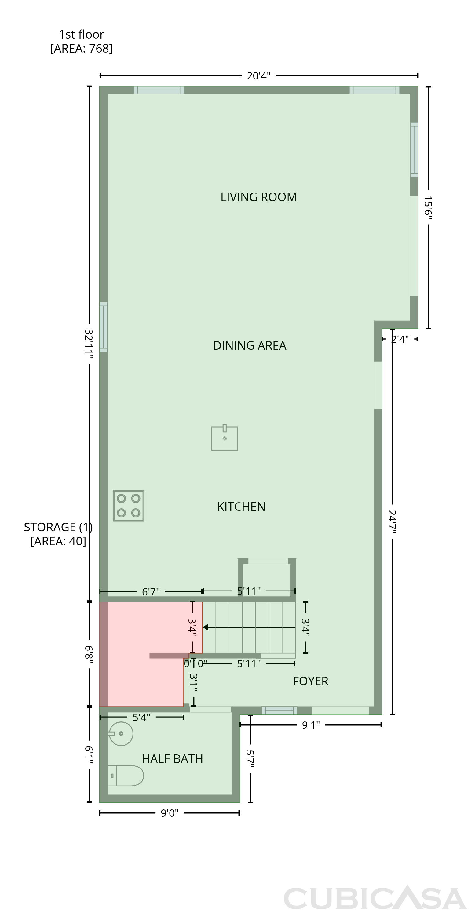 Main Floor of 6603 Angelina St, Las Vegas, NV