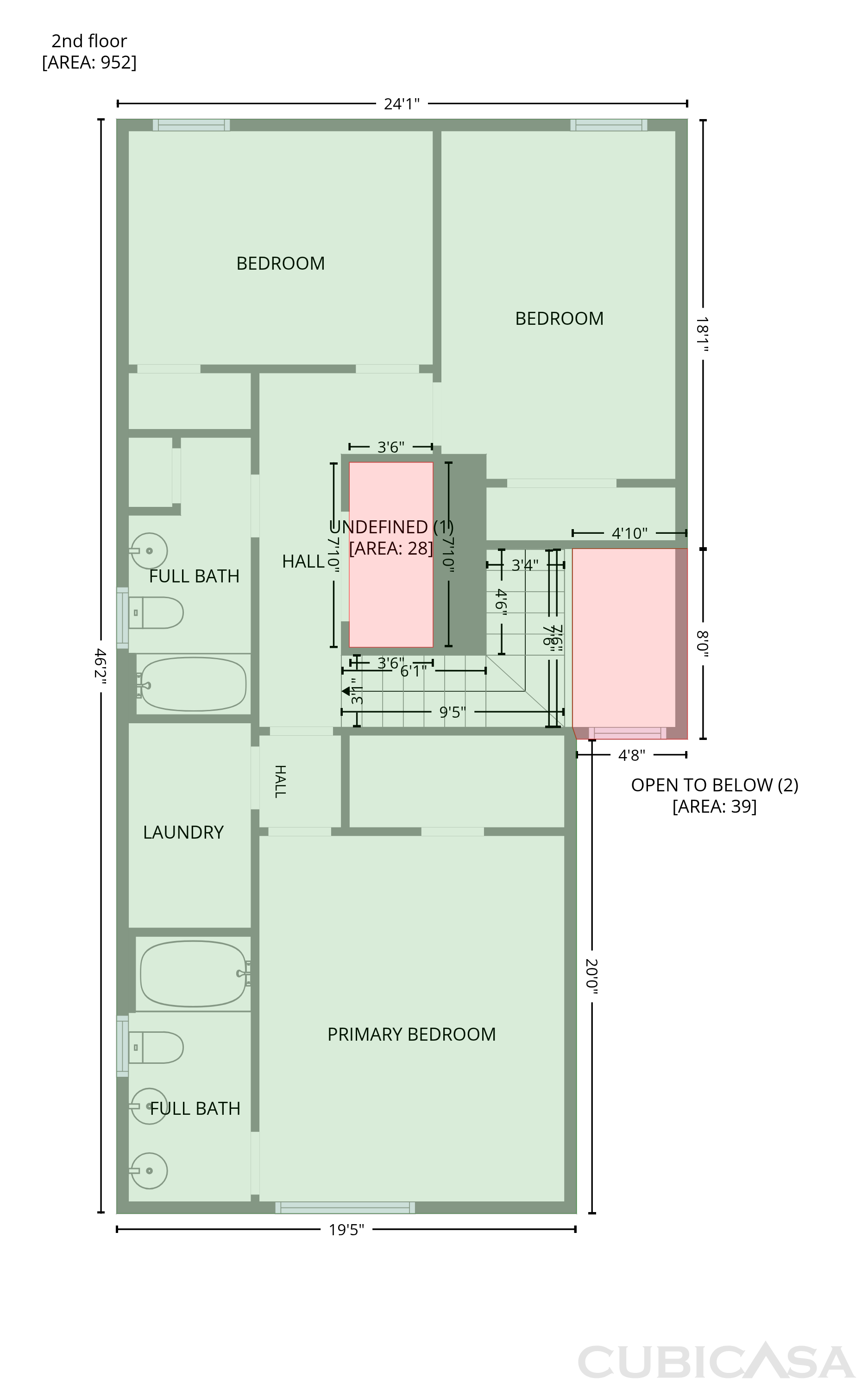 Upper level