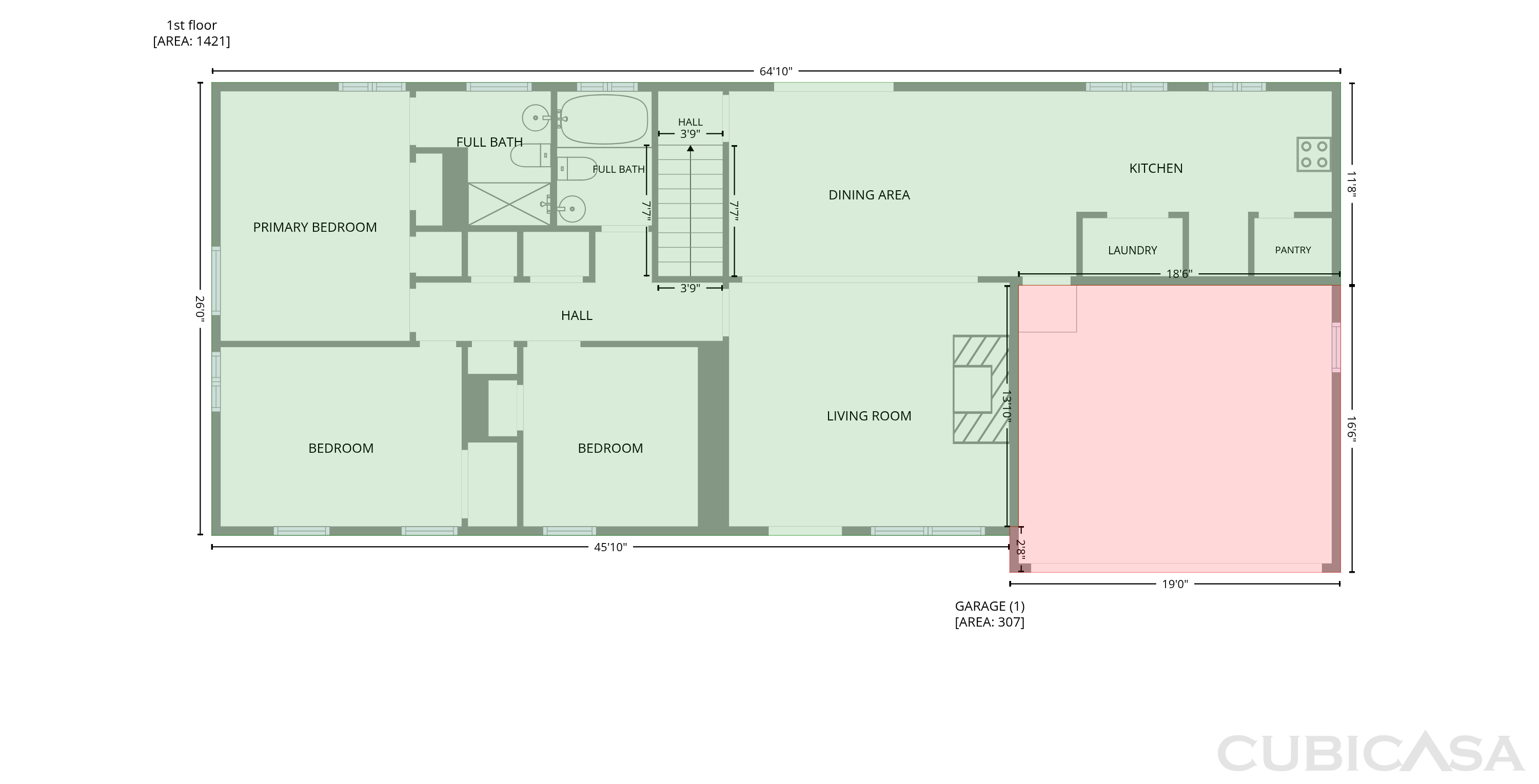 Second Floor of 639 Cedrick Ln, Stone Mountain, GA