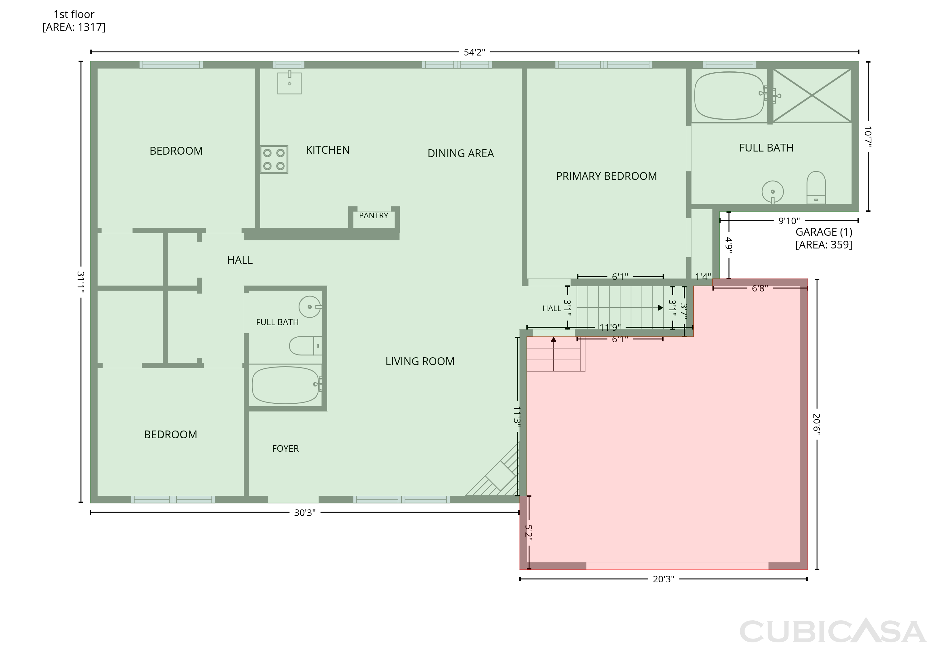 Main Floor of 2613 Matchstick Pl, Spring Hill, TN