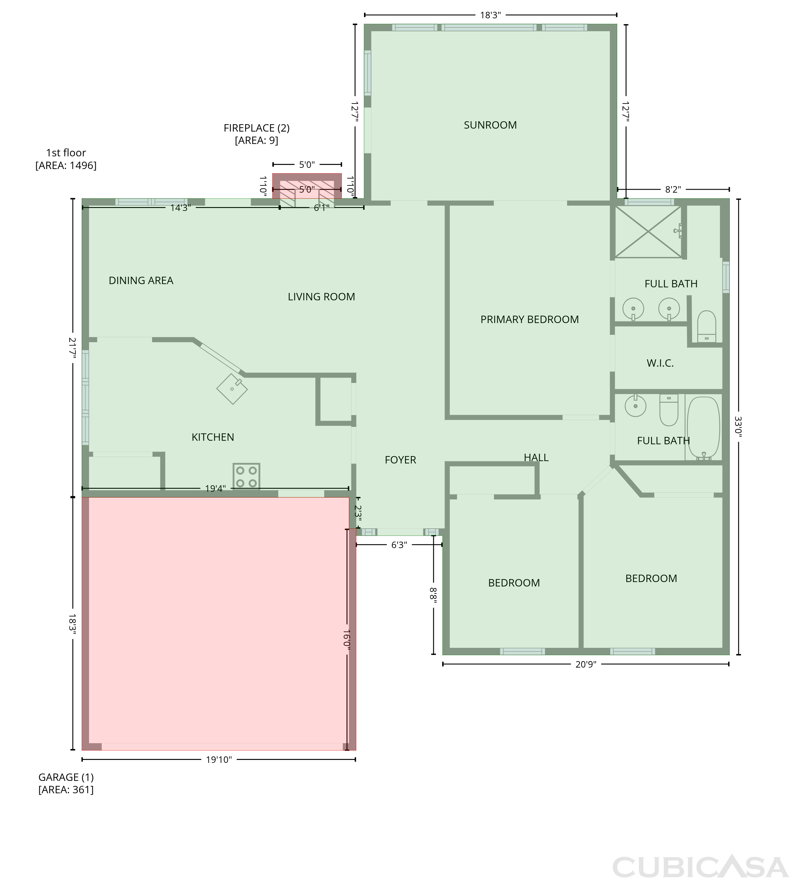 Main Floor of 3104 Baker Plantation Ct, Acworth, GA