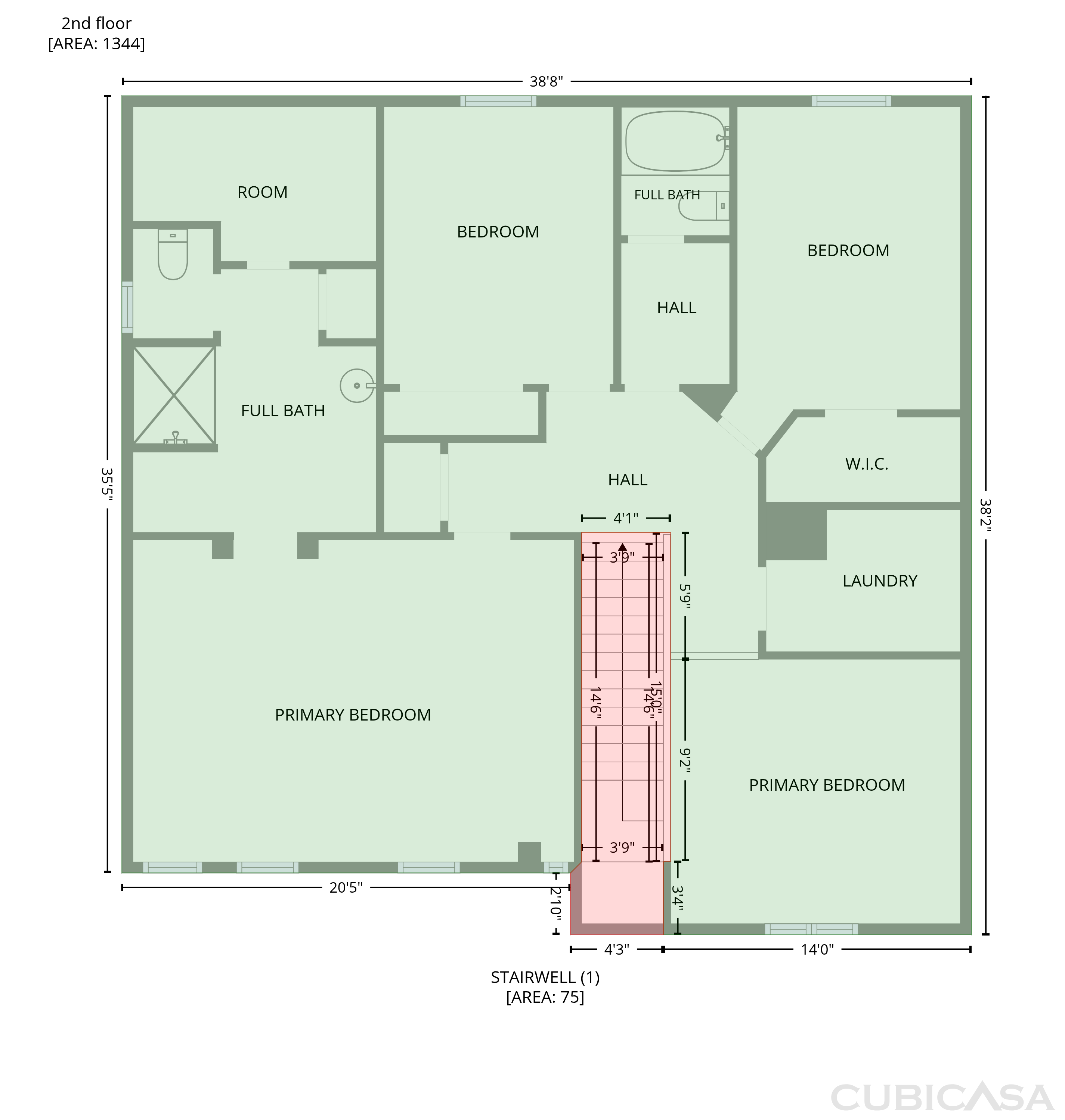 Second Floor of 5105 Mendip St, Oceanside, CA