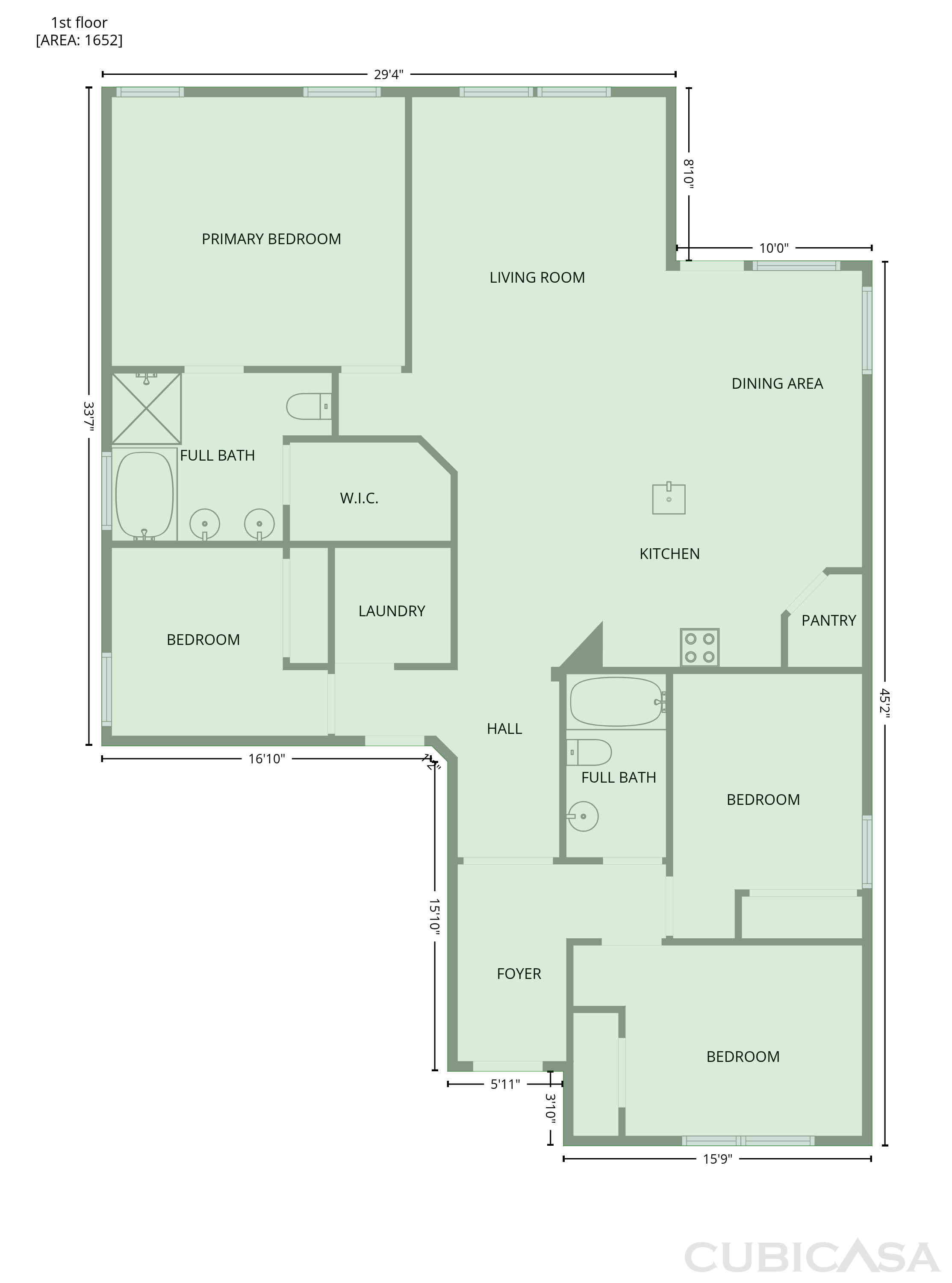 Main Floor of 4312 Chicory Ct, Denton, TX