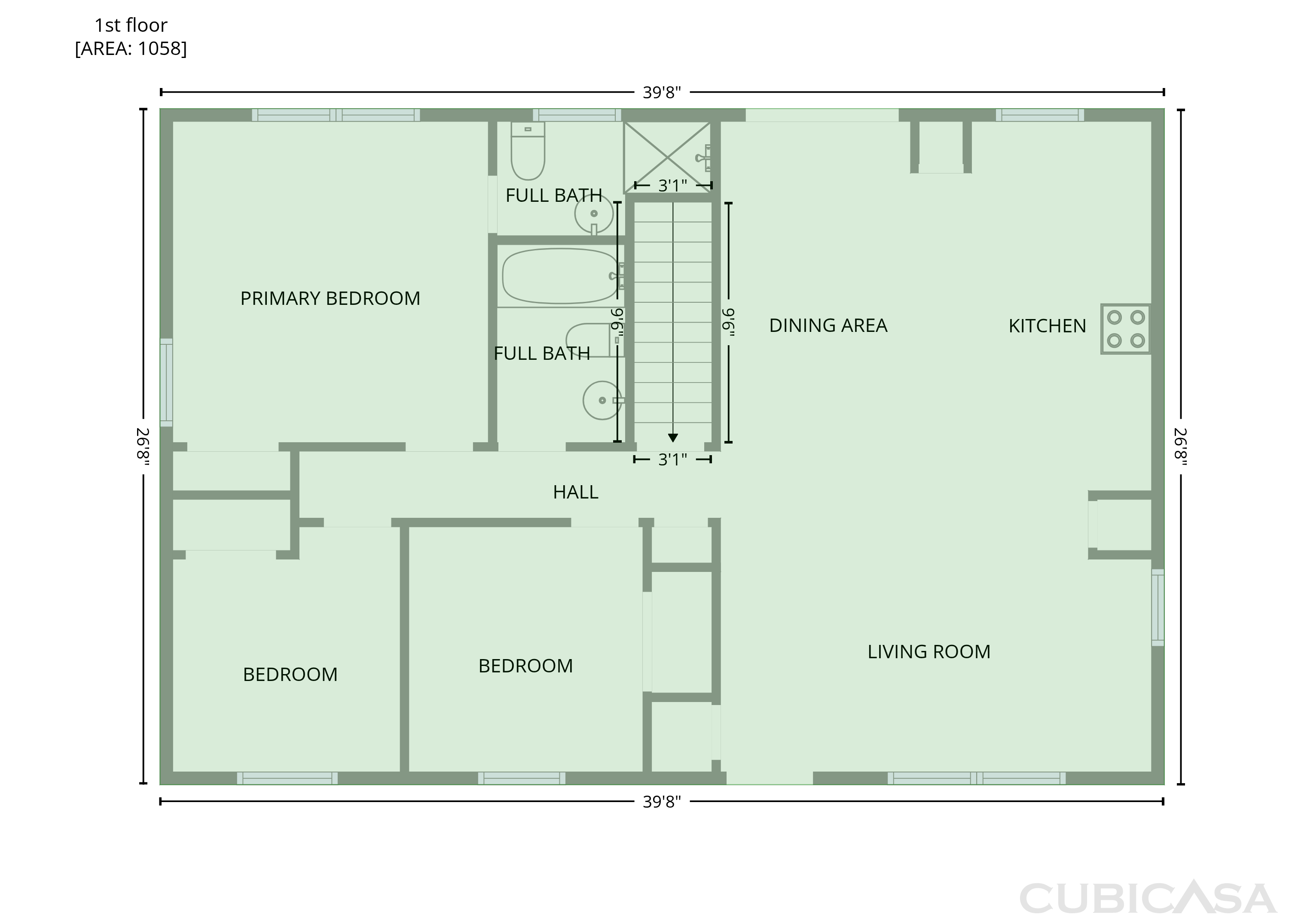 Second Floor of 8749 Christopher Ln, Warrenton, VA